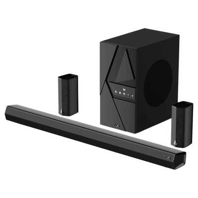 boAt Aavante Bar 3500 500W Bluetooth Soundbar with Remote (Surround Sound, 5.1 Channel, Premium Black)