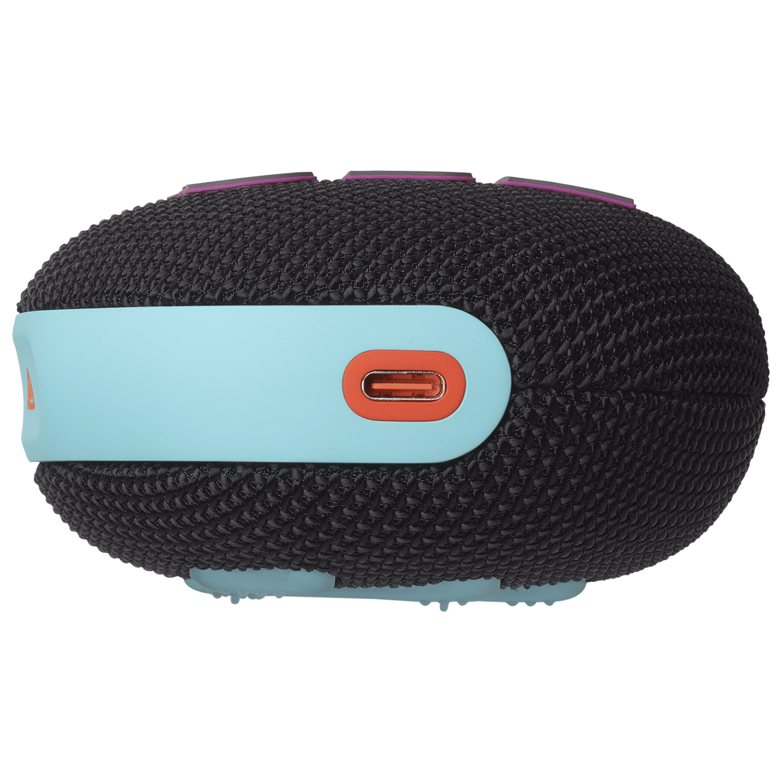 JBL Clip 5 7W Portable Bluetooth Speaker (IP67 Water Proof, Supports Auracast, Black and Orange) JBL Clip 5 7W Portable Bluetooth Speaker (IP67 Water Proof, Supports Auracast, Black and Orange)_6