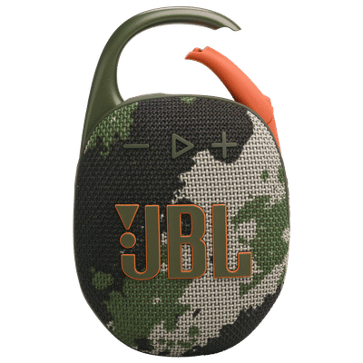 JBL Clip 5 7W Portable Bluetooth Speaker (IP67 Water Proof, Supports Auracast, Squad)