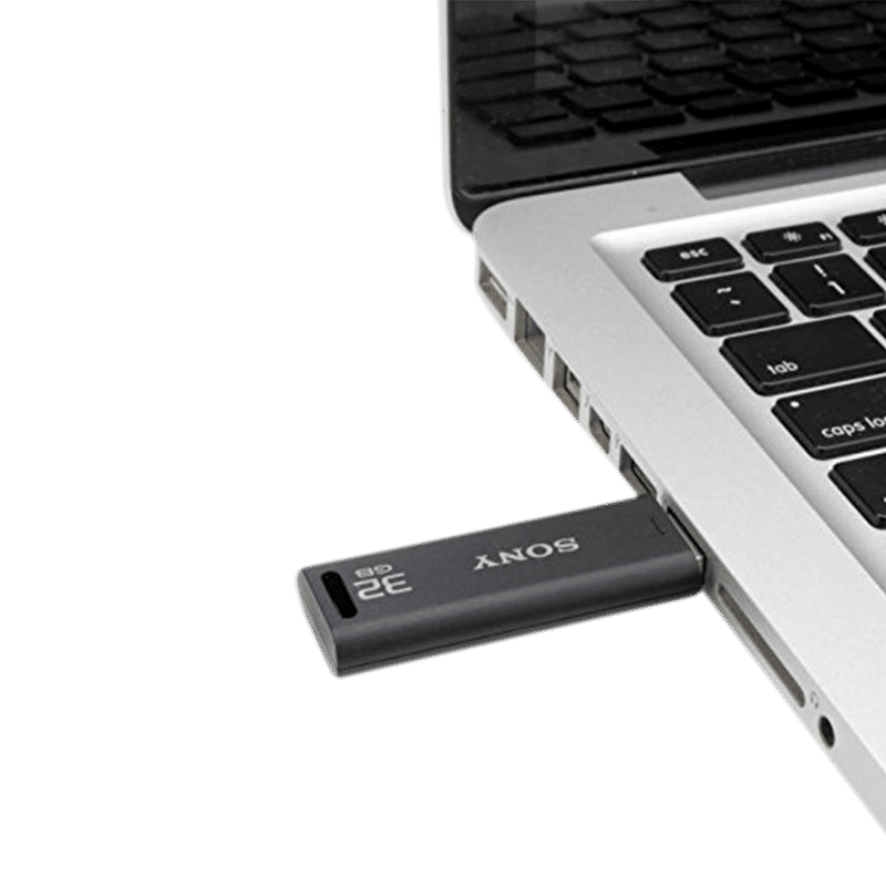 Sony 32GB USB 2.0 Flash Drive (USM32GR/BC, Black)_4