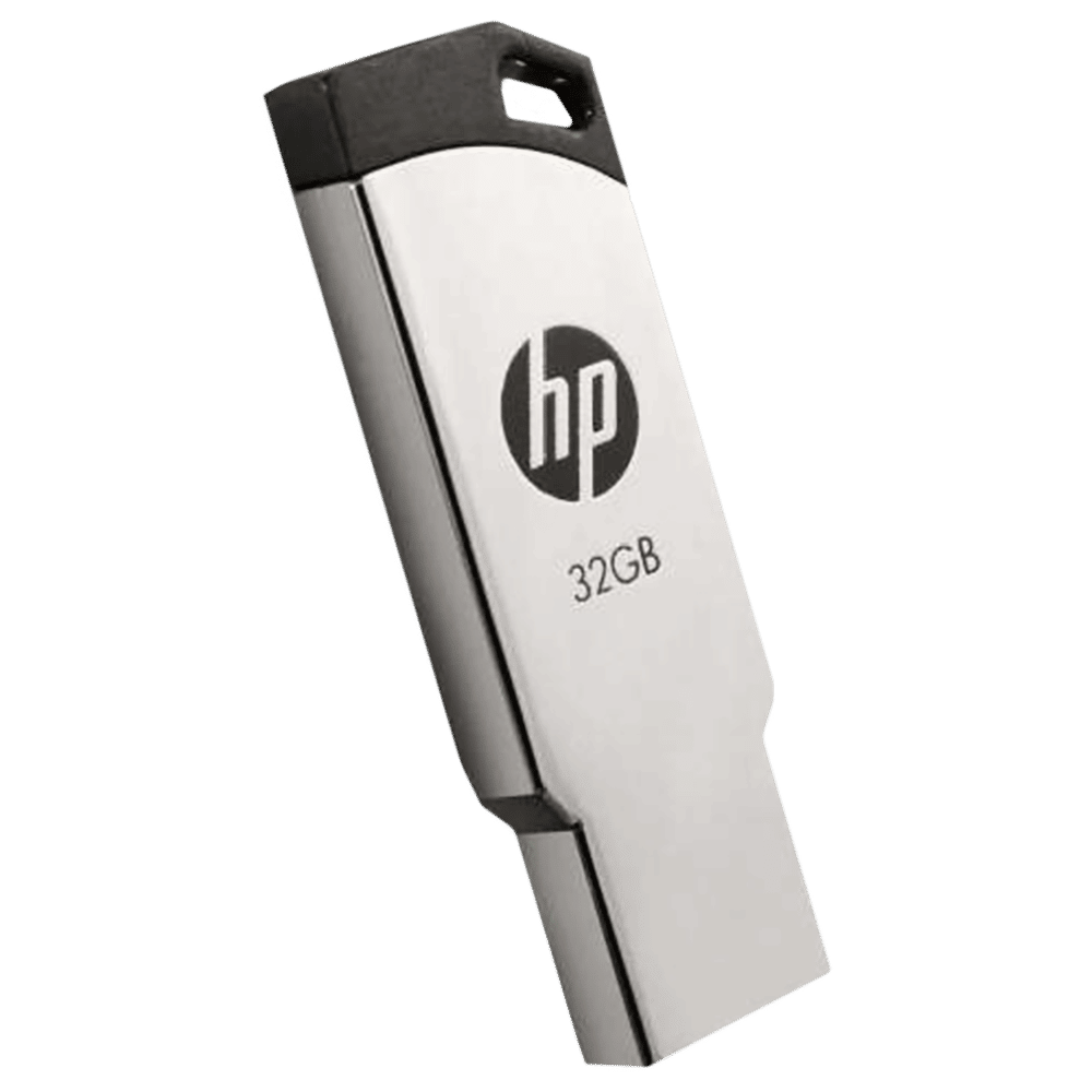 HP 32GB USB 2.0 Flash Drive (V236W, Silver) HP 32GB USB 2.0 Flash Drive (V236W, Silver)_4