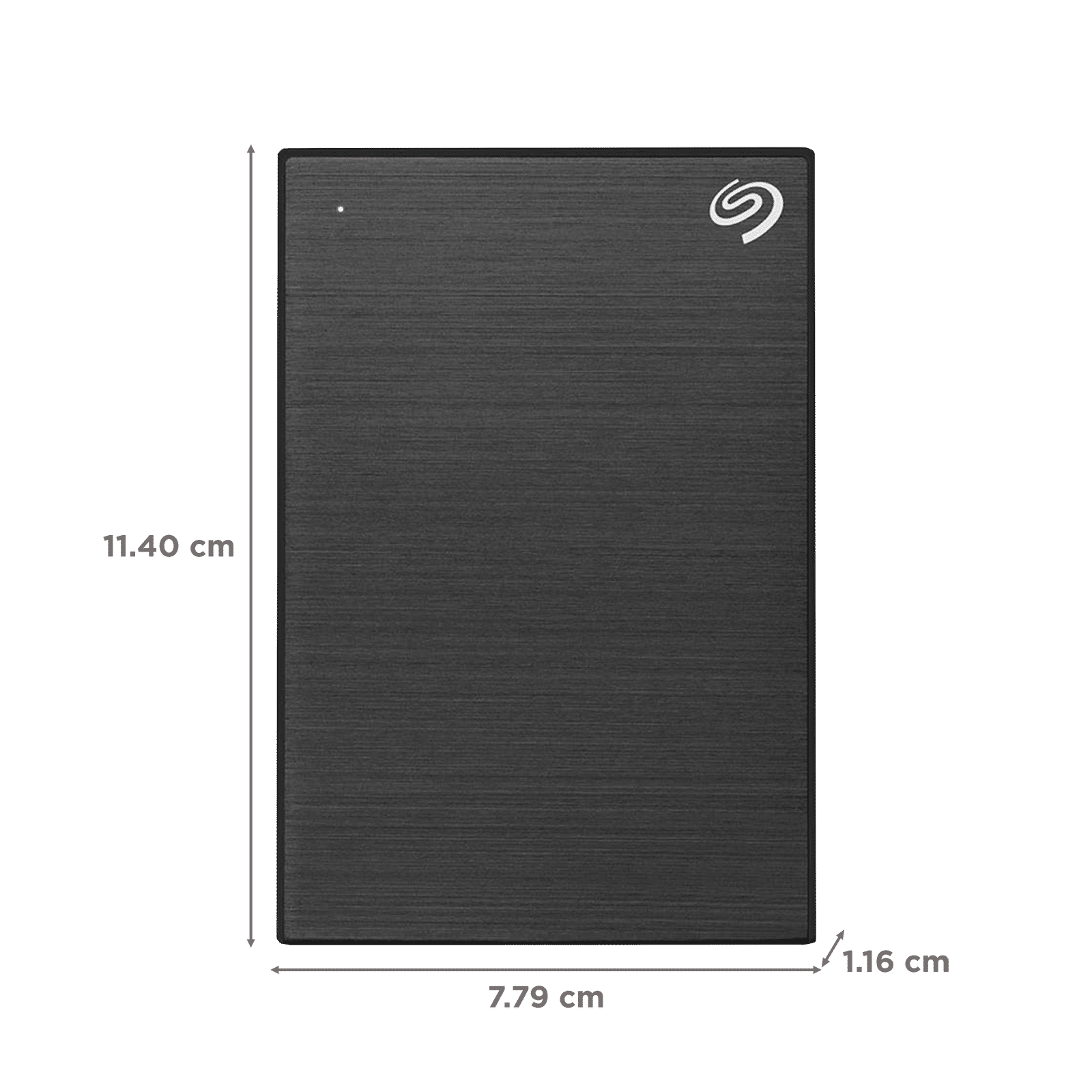 SEAGATE Backup Plus Slim Portable 2TB USB 3.0 Hard Disk Drive (3-Year Rescue Data Recovery, STHN2000400, Black) SEAGATE Backup Plus Slim Portable 2TB USB 3.0 Hard Disk Drive (3-Year Rescue Data Recovery, STHN2000400, Black)_2