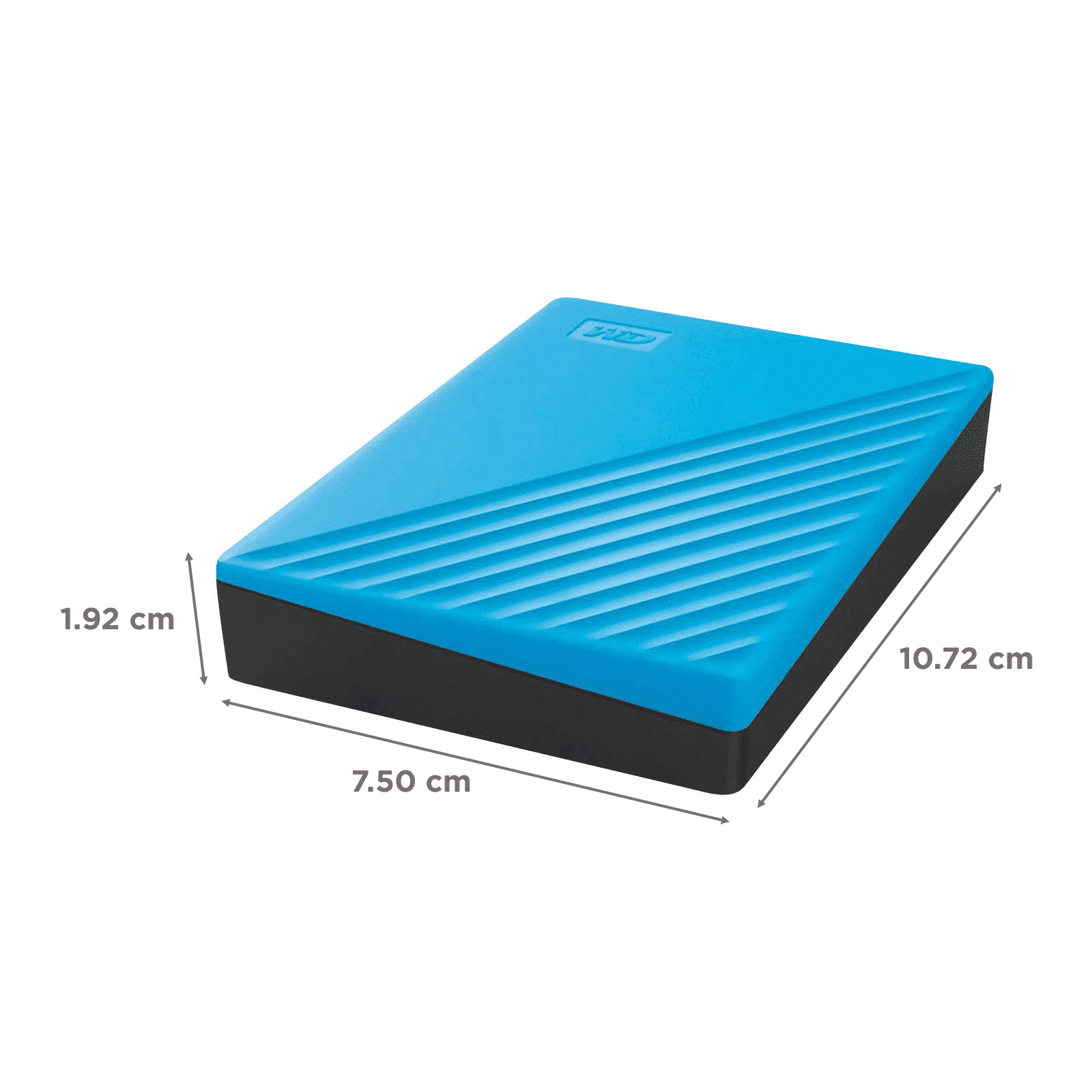 Western Digital My Passport 4TB USB (3.2) Portable Hard Disk Drive (Password Protection, Sky) Western Digital My Passport 4TB USB (3.2) Portable Hard Disk Drive (Password Protection, Sky)_2
