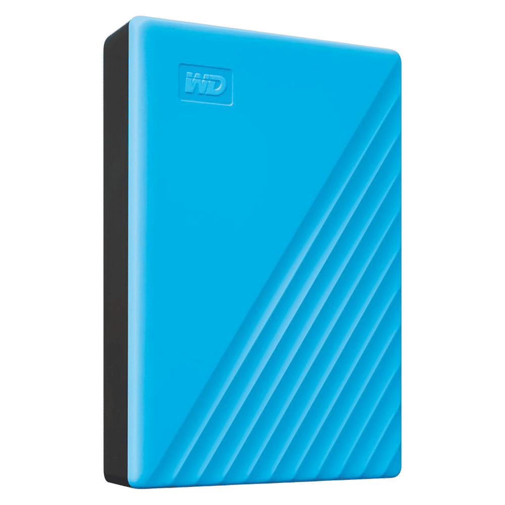 Western Digital My Passport 4TB USB (3.2) Portable Hard Disk Drive (Password Protection, Sky) Western Digital My Passport 4TB USB (3.2) Portable Hard Disk Drive (Password Protection, Sky)_4