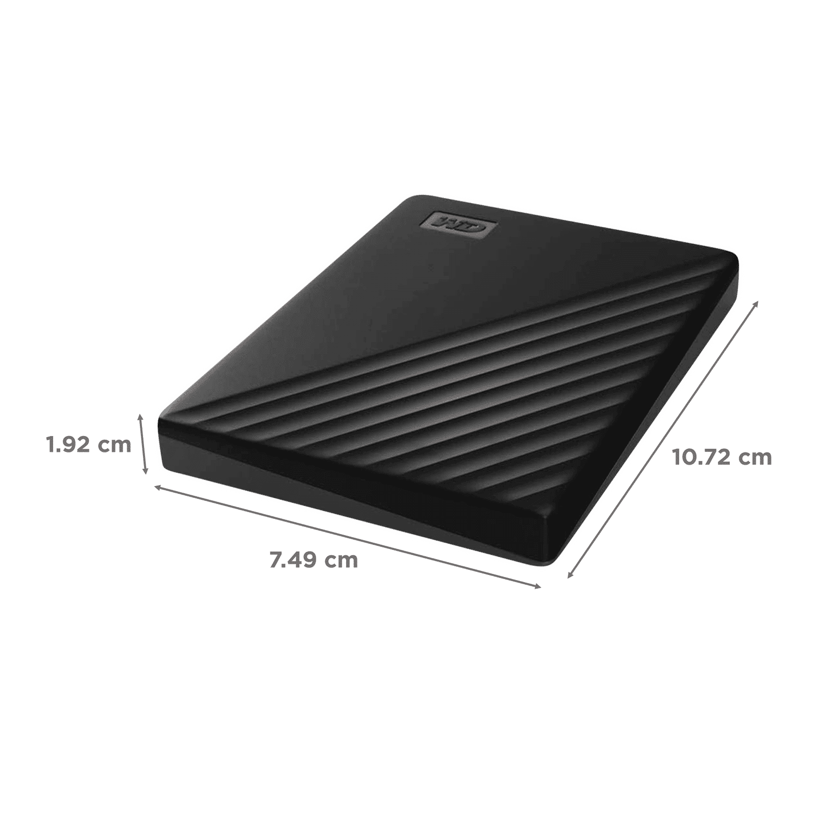 WD My Passport 2TB USB (3.2) Portable Hard Disk Drive (Slim Durable Design, Black) WD My Passport 2TB USB (3.2) Portable Hard Disk Drive (Slim Durable Design, Black)_2