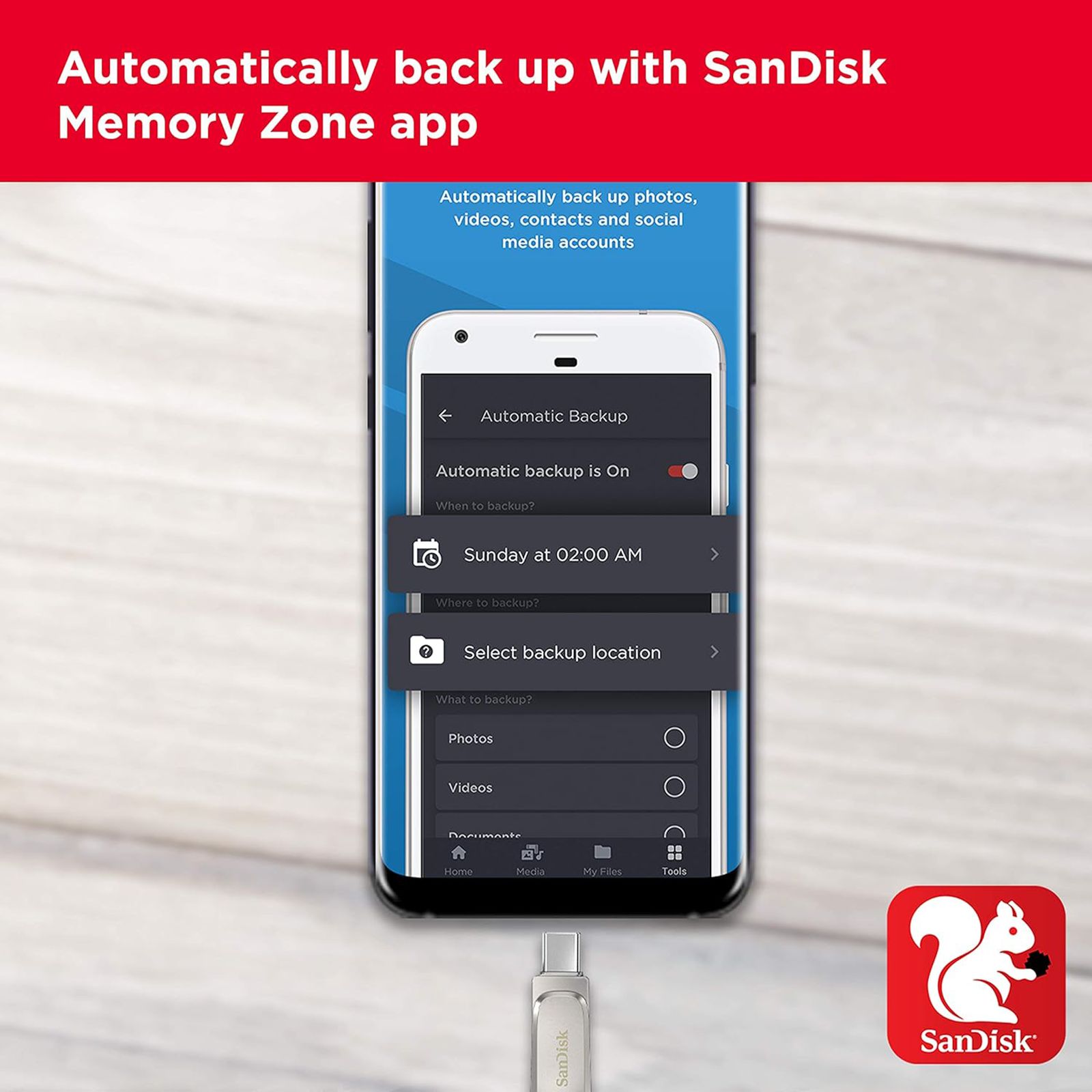 SanDisk Ultra Dual Drive Luxe 32GB USB Type A (3.2), USB Type C (3.2) OTG Pen Drive (Swivel Design to Protect Connectors, Silver) SanDisk Ultra Dual Drive Luxe 32GB USB Type A (3.2), USB Type C (3.2) OTG Pen Drive (Swivel Design to Protect Connectors, Silver)_4