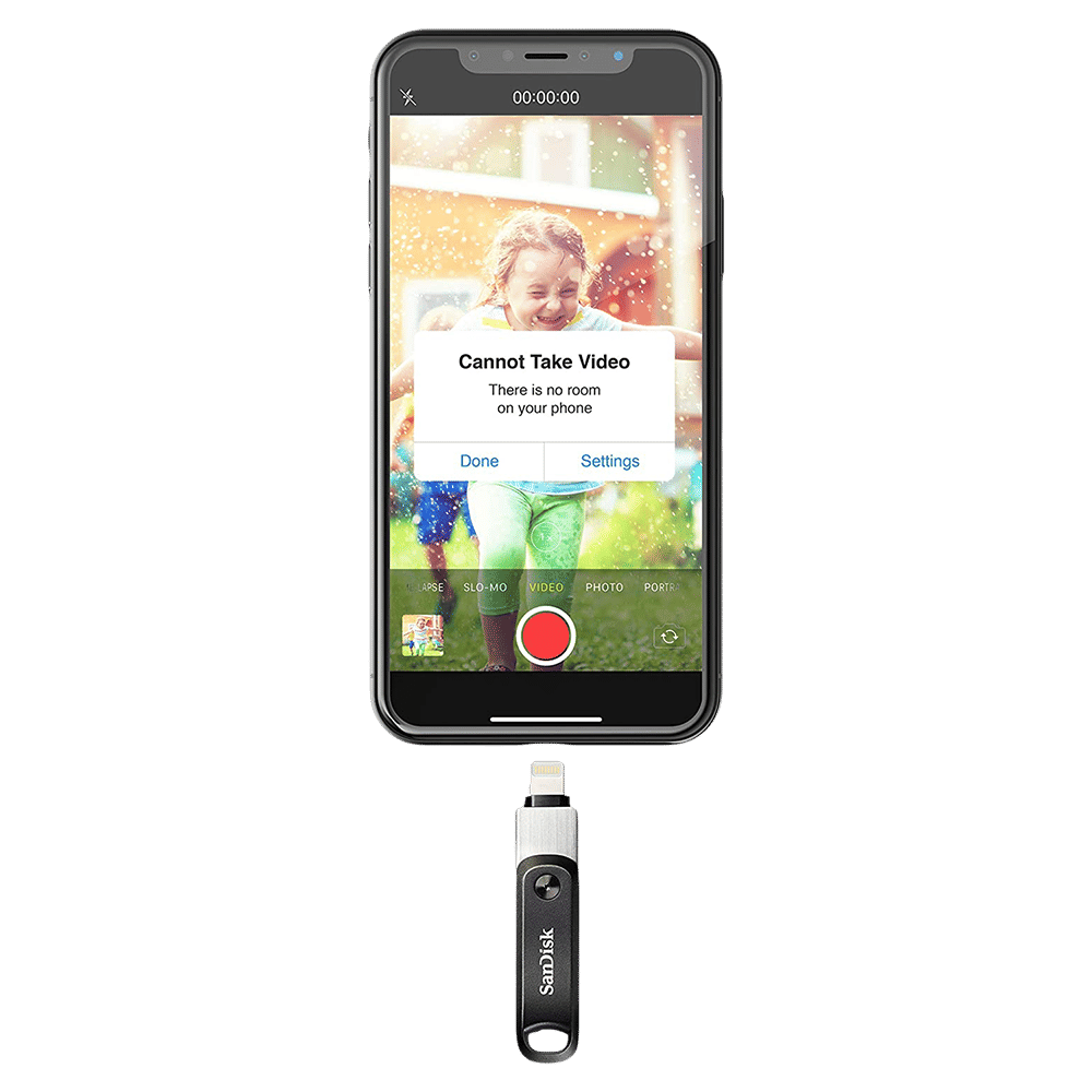 SanDisk iXpand 64GB USB Type A (3.0) Pen Drive (Dual-Purpose Swivel with Keyring Hole, Black)_8