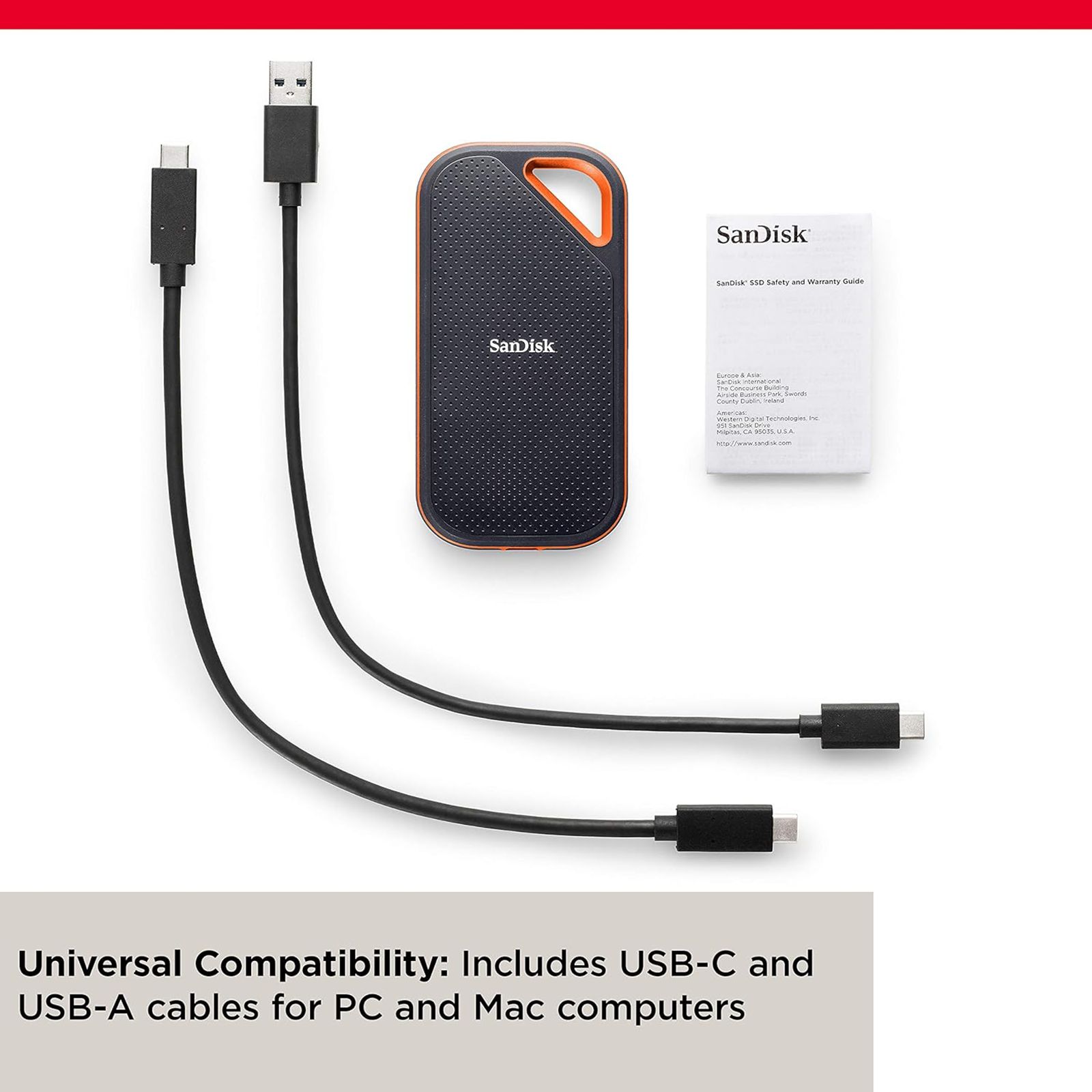 E-SanDisk Extreme PRO 1TB USB-C (3.2) Portable Solid State Drive (IP65 Water and Dust Resistance, Dark Blue) E-SanDisk Extreme PRO 1TB USB-C (3.2) Portable Solid State Drive (IP65 Water and Dust Resistance, Dark Blue)_6