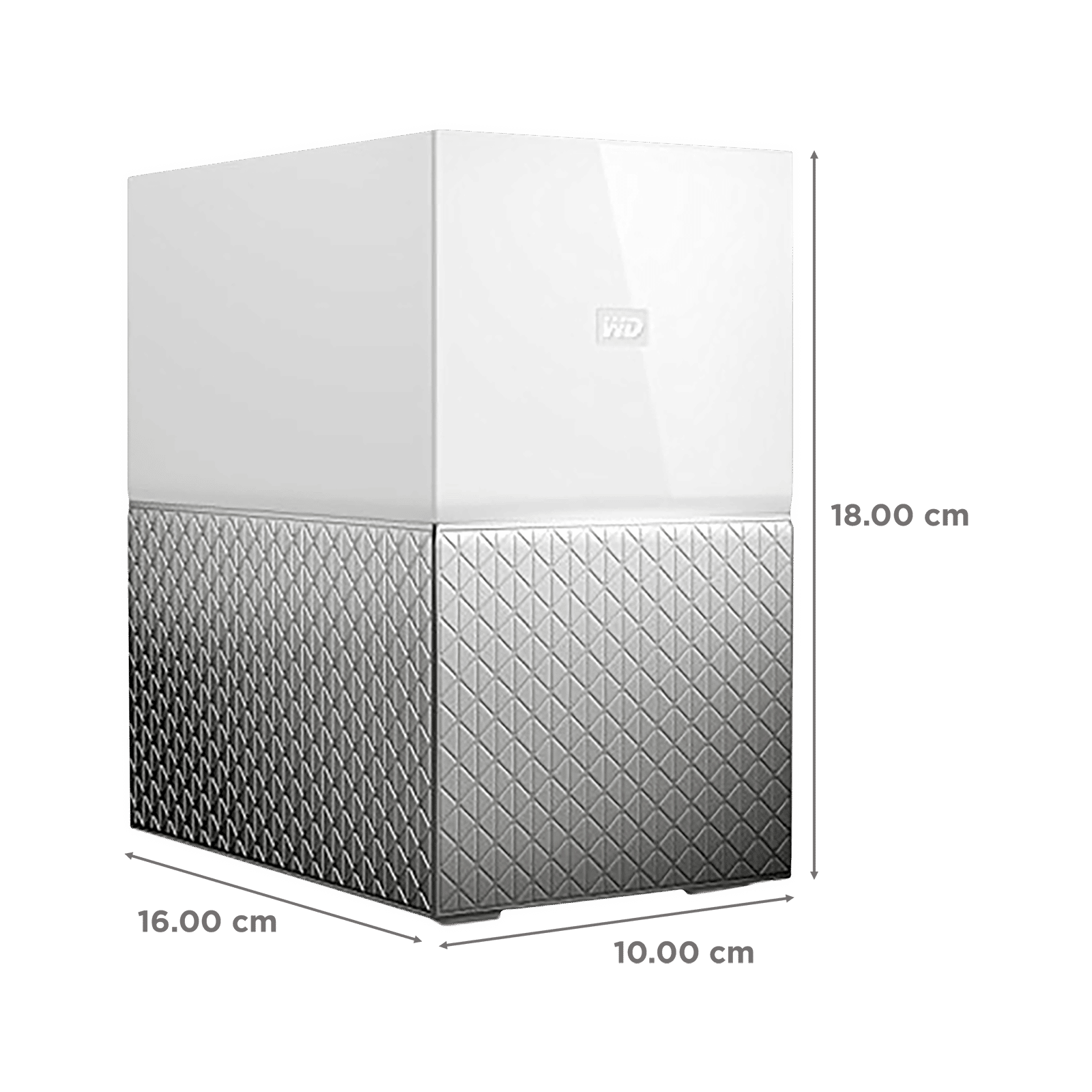 Western Digital My Cloud Home Duo 8 TB USB 3.0 Network Attached Storage (Automatic Backup, WDBMUT0080JWT-BESN, White) Western Digital My Cloud Home Duo 8 TB USB 3.0 Network Attached Storage (Automatic Backup, WDBMUT0080JWT-BESN, White)_2