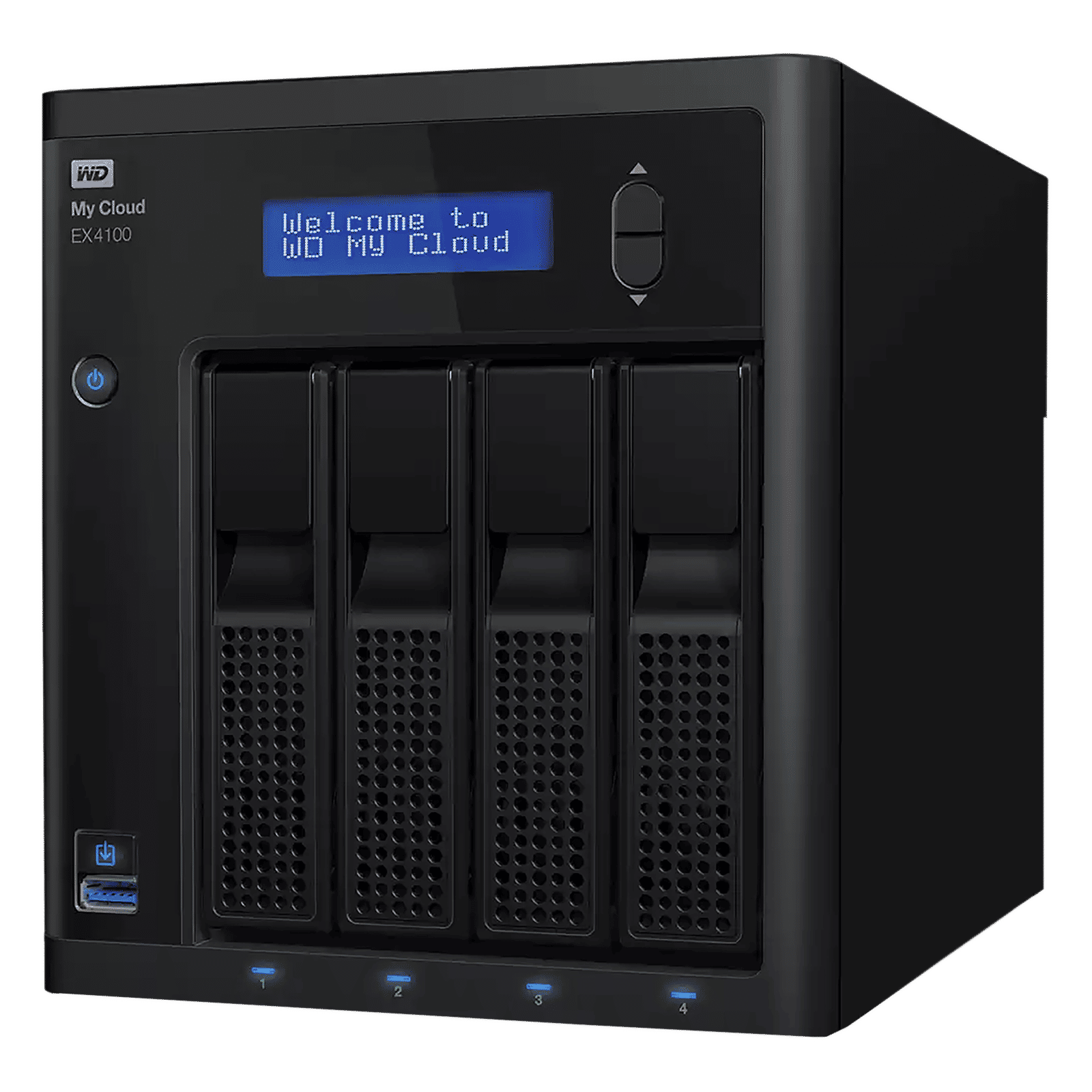 Western Digital My Cloud Expert Series EX2 Ultra 8 TB USB 3.0 Network Attached Storage (Multiple RAID Options, BVBZ0080JCH-BESN, Black)_1