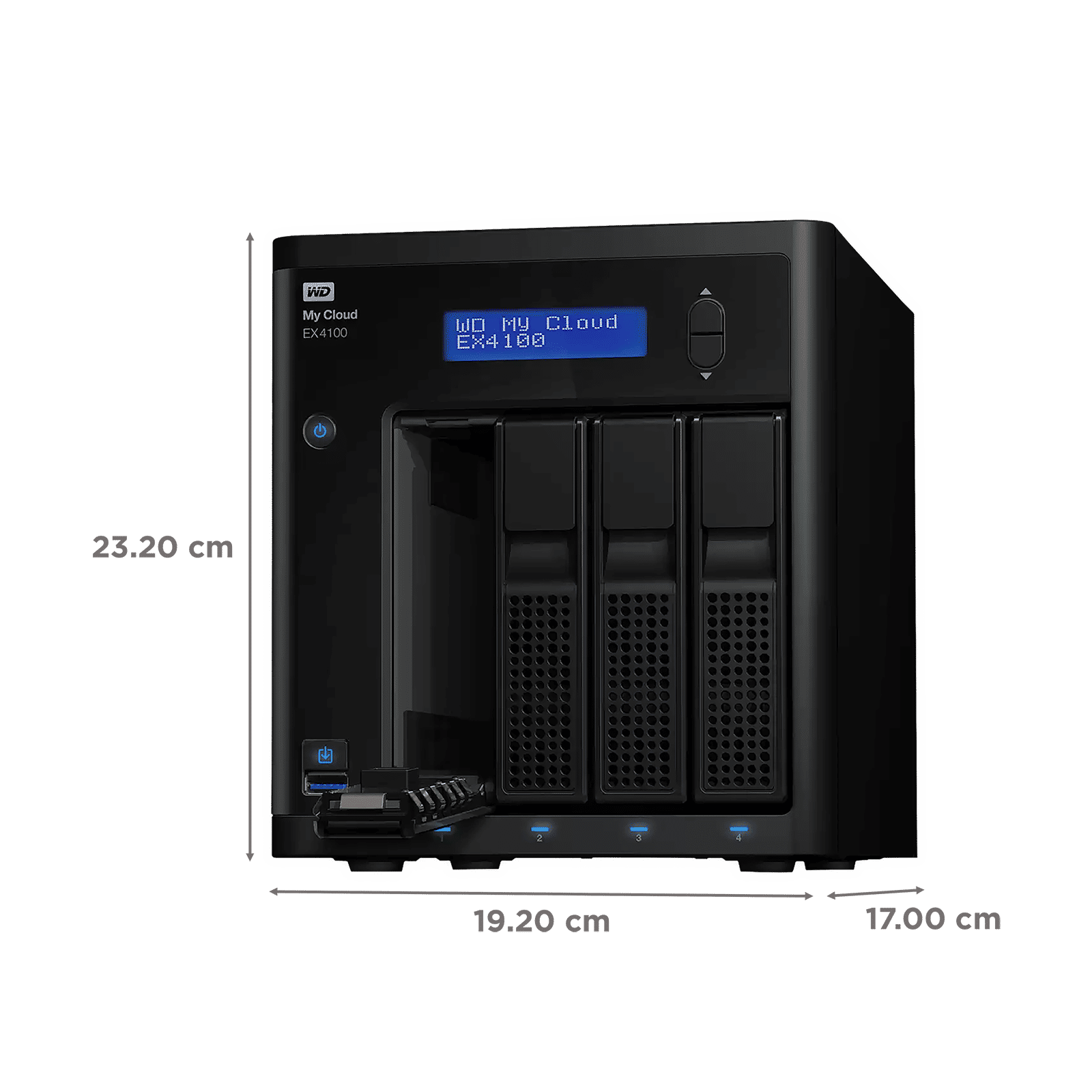 Western Digital My Cloud Expert Series EX2 Ultra 8 TB USB 3.0 Network Attached Storage (Multiple RAID Options, BVBZ0080JCH-BESN, Black)_2