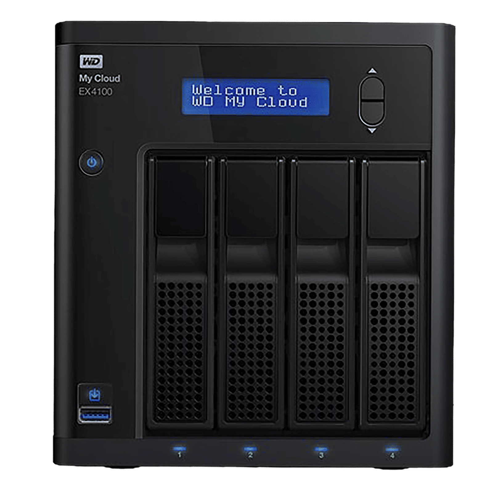 Western Digital My Cloud 24 TB USB 3.0 Network Attached Storage (JBOD Easy Set Up, WDBWZE0240KBK-BESN, Black)_1