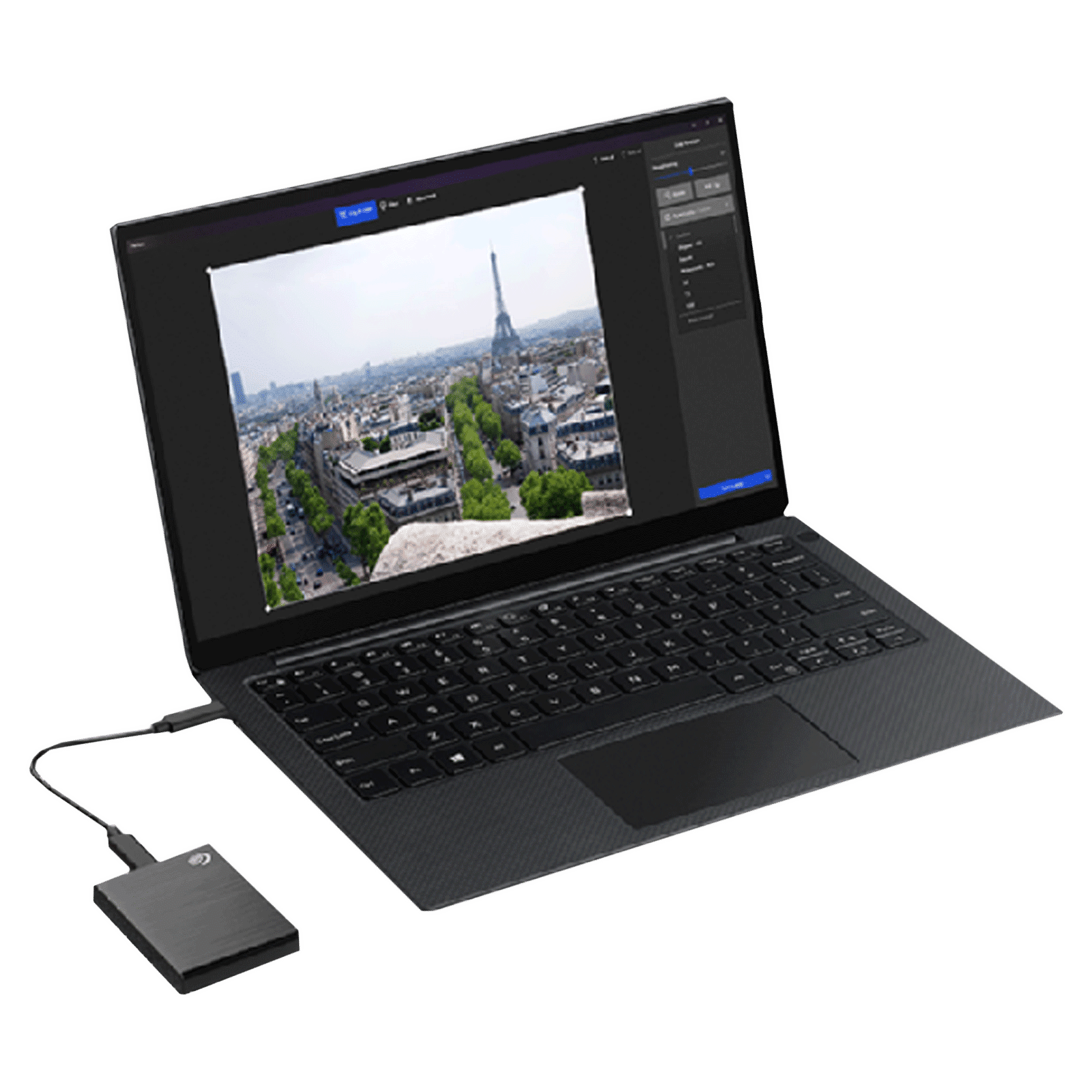 SEAGATE One Touch 500GB USB Type-C 3.0 Solid State Drive (Multi-Device Compatibility, STKG500400, Black) SEAGATE One Touch 500GB USB Type-C 3.0 Solid State Drive (Multi-Device Compatibility, STKG500400, Black)_5