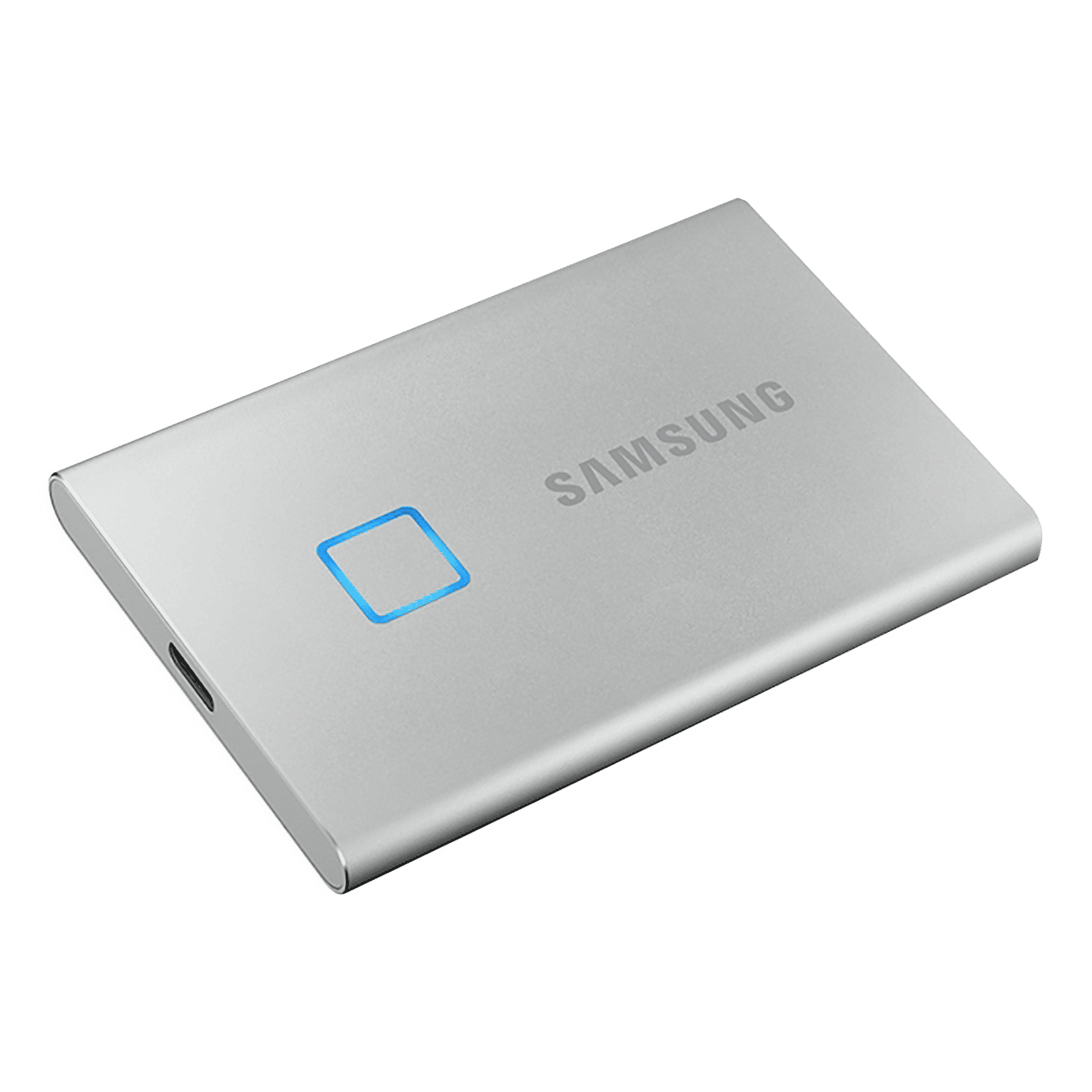 SAMSUNG T7 Touch 500GB USB 3.2 SolidÂ StateÂ Drive (Fingerprint Security, MU-PC500S/WW, Silver)_7