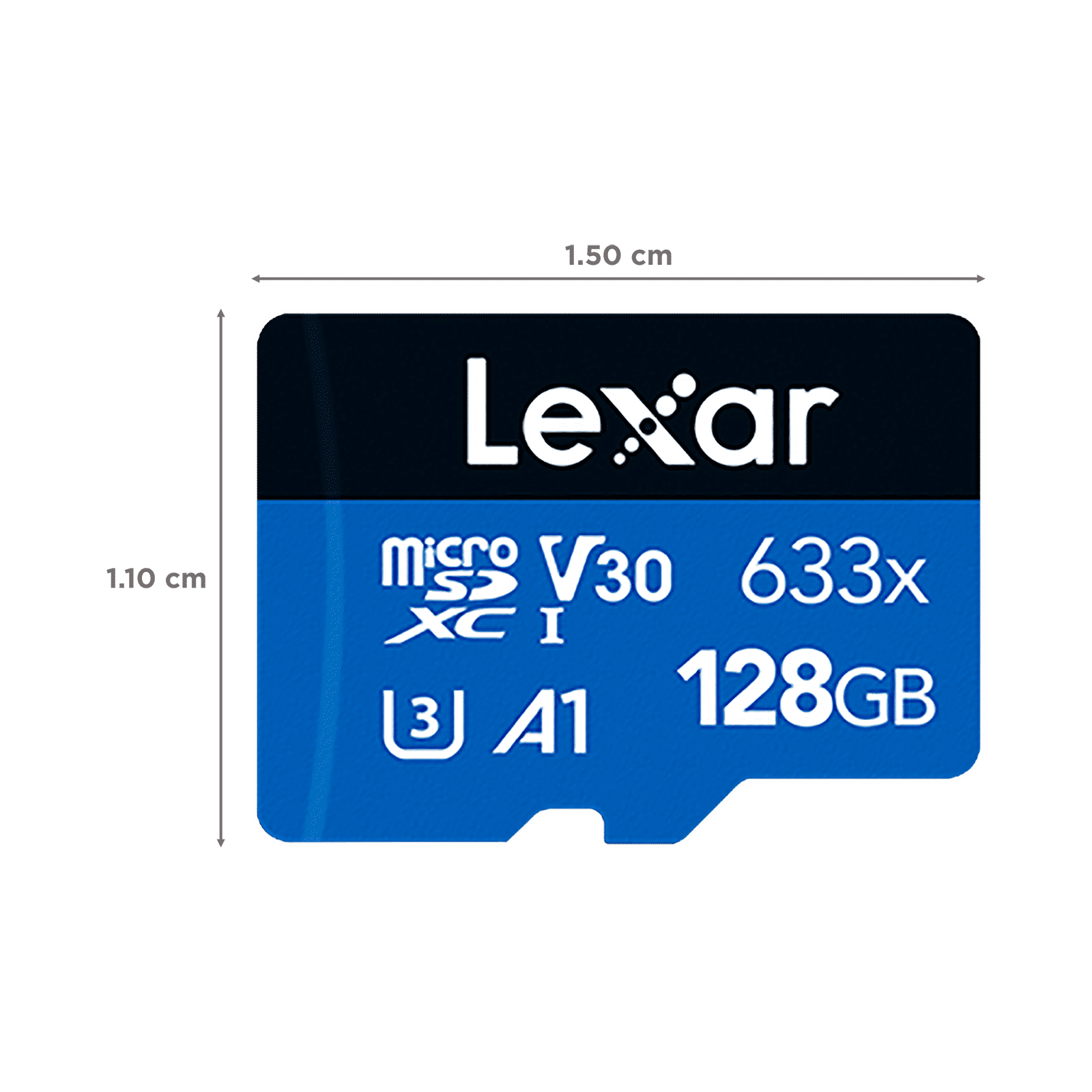 Lexar 633x BLUE Series MicroSDXC 128GB Class 10 100MB/s Memory Card Lexar 633x BLUE Series MicroSDXC 128GB Class 10 100MB/s Memory Card_2
