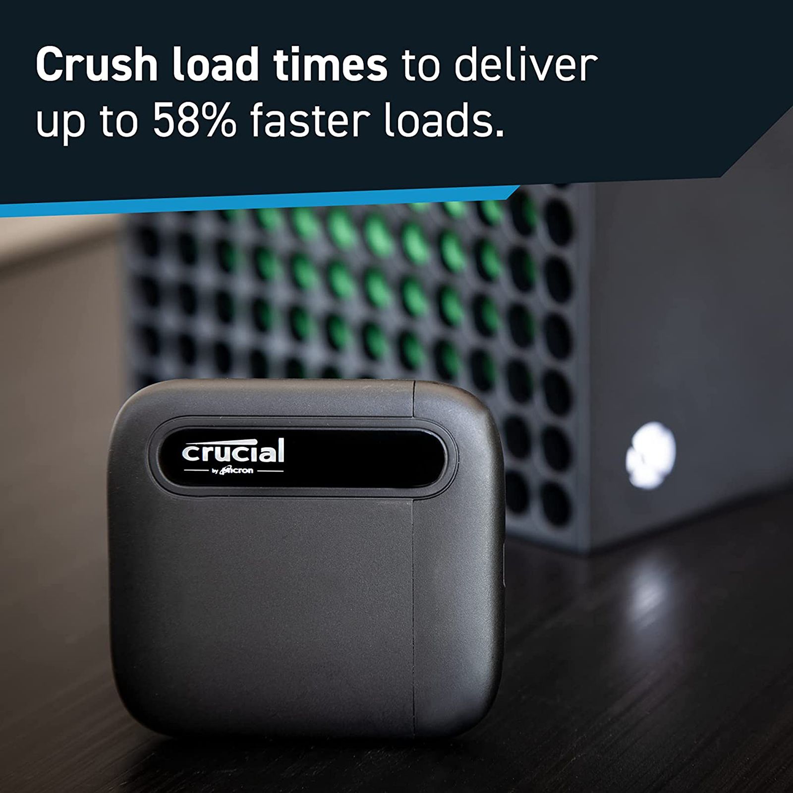 Crucial X6 4TB USB-C (3.2) Portable Solid State Drive (Shock & Vibration Resistant, Black) Crucial X6 4TB USB-C (3.2) Portable Solid State Drive (Shock & Vibration Resistant, Black)_7