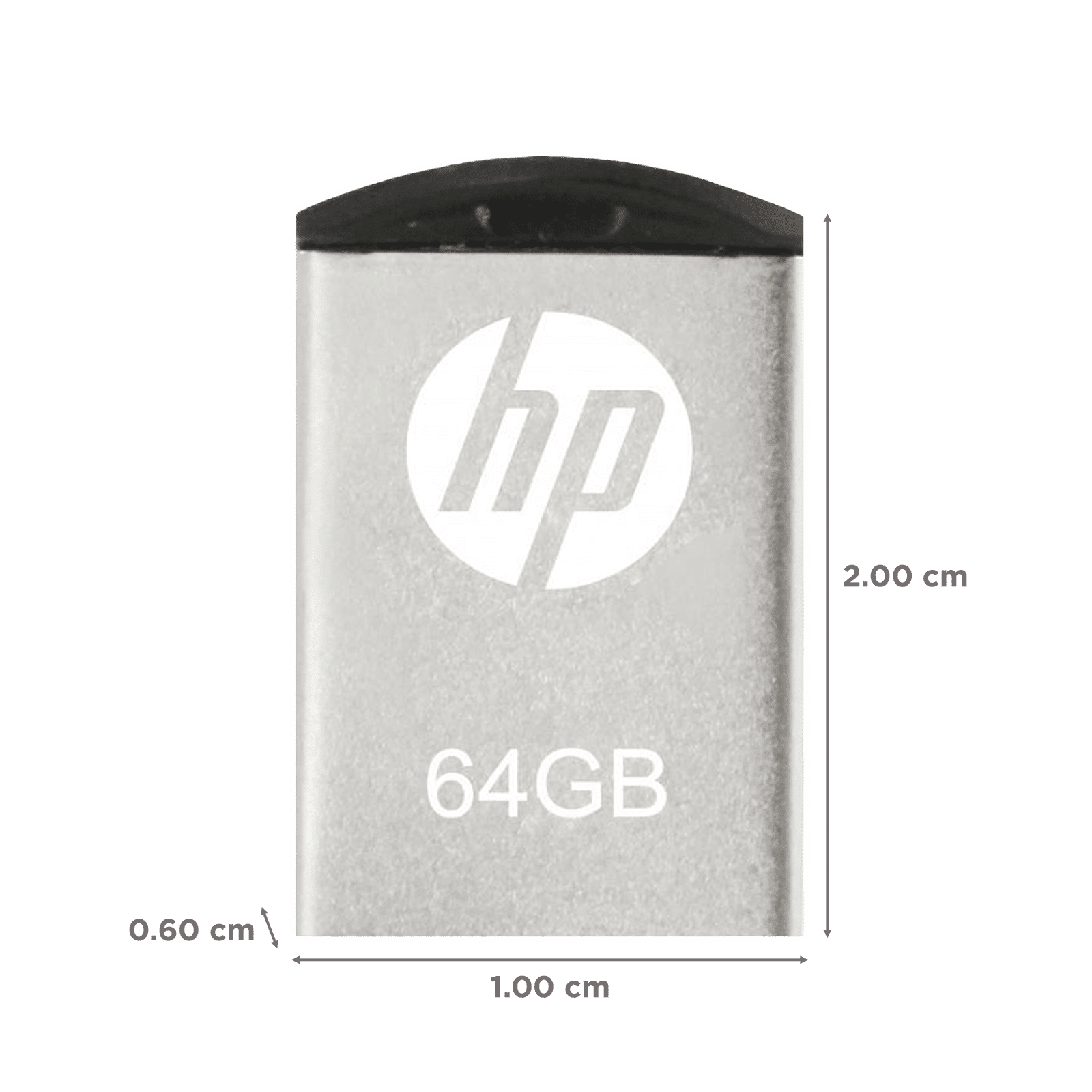 HP v222w 64GB USB 2.0 Flash Drive (MM-USB064GB-40P, Silver) HP v222w 64GB USB 2.0 Flash Drive (MM-USB064GB-40P, Silver)_2