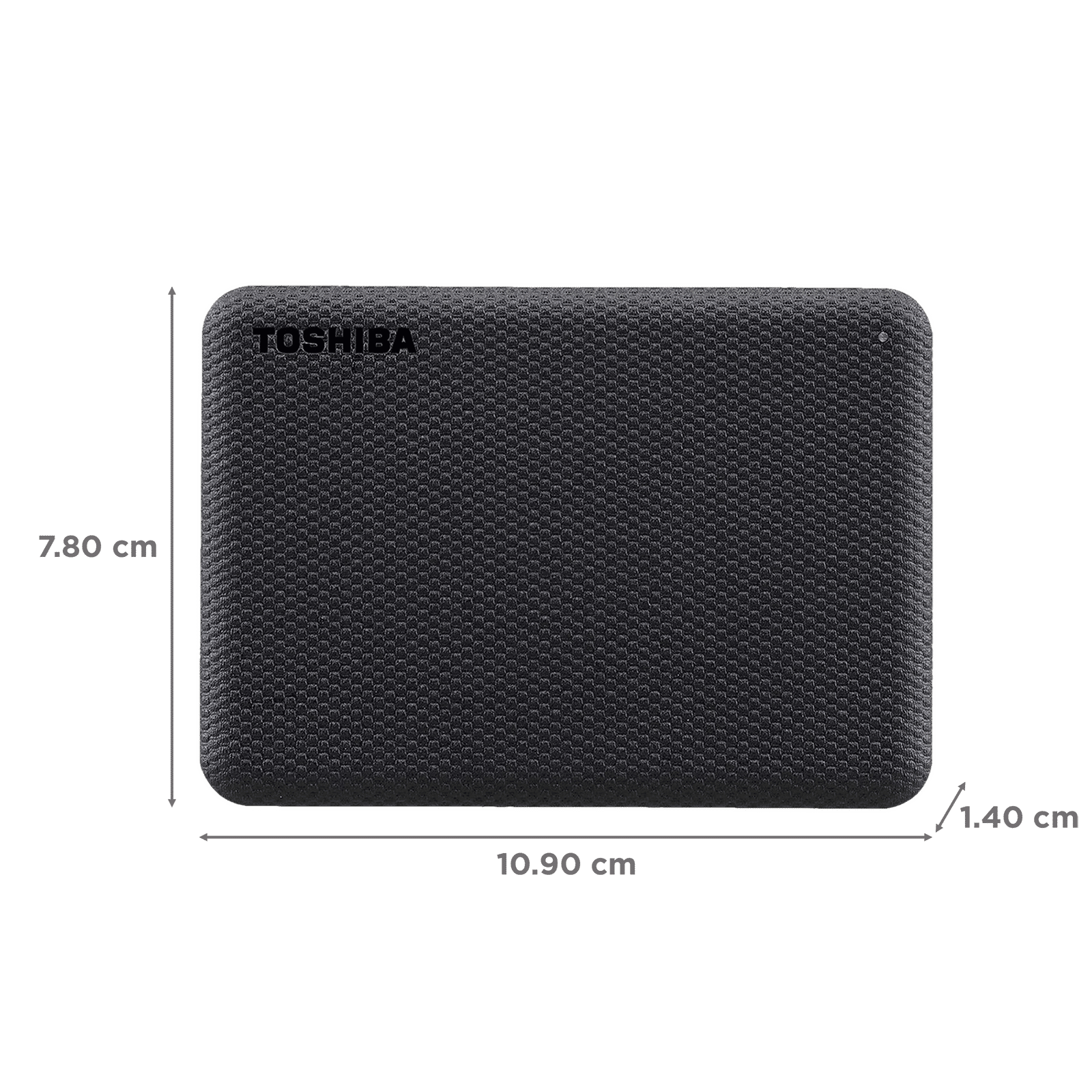 TOSHIBA Canvio Advance 2TB USB Type-A (3.0) Portable Hard Disk Drive (Auto-Backup Software, Black)_2