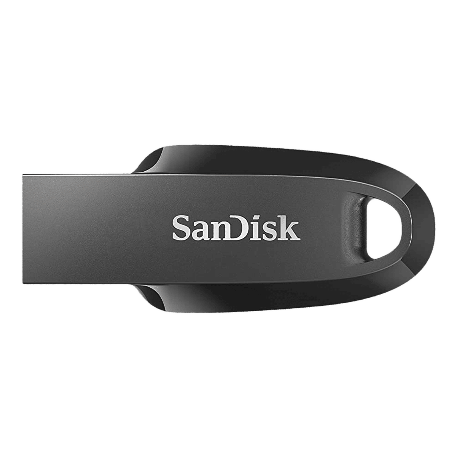 SanDisk Ultra Curve 256GB USB (3.2) Pen Drive (Built-In Keyring Loop, Black )_1