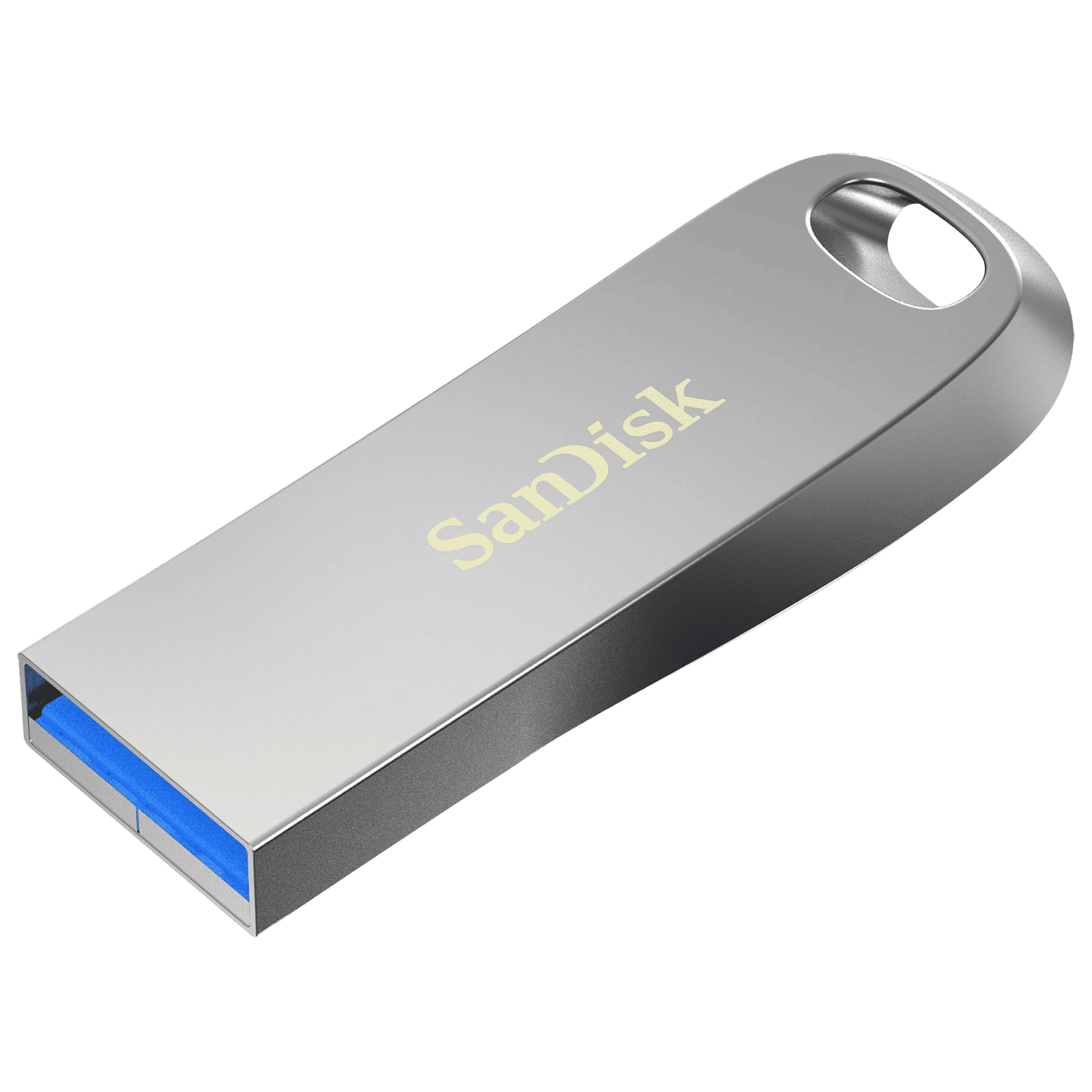 SanDisk Ultra Luxe 128GB USB (3.2) Pen Drive (Elegant and Enduring Style, Metallic Silver)_4
