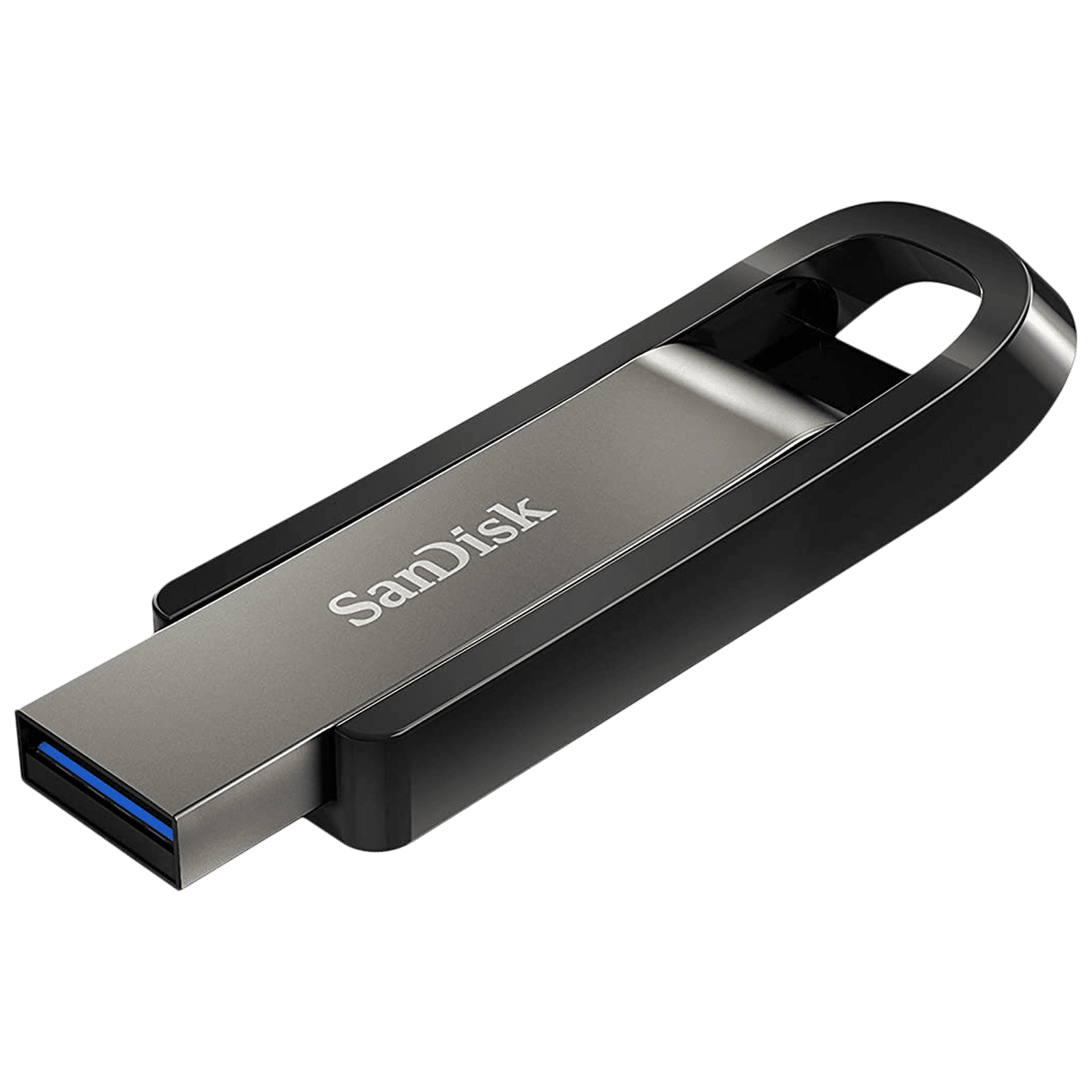 SanDisk Extreme Go 128GB USB Type A (3.2) Pen Drive (Premium Metal Design, Silver)_1
