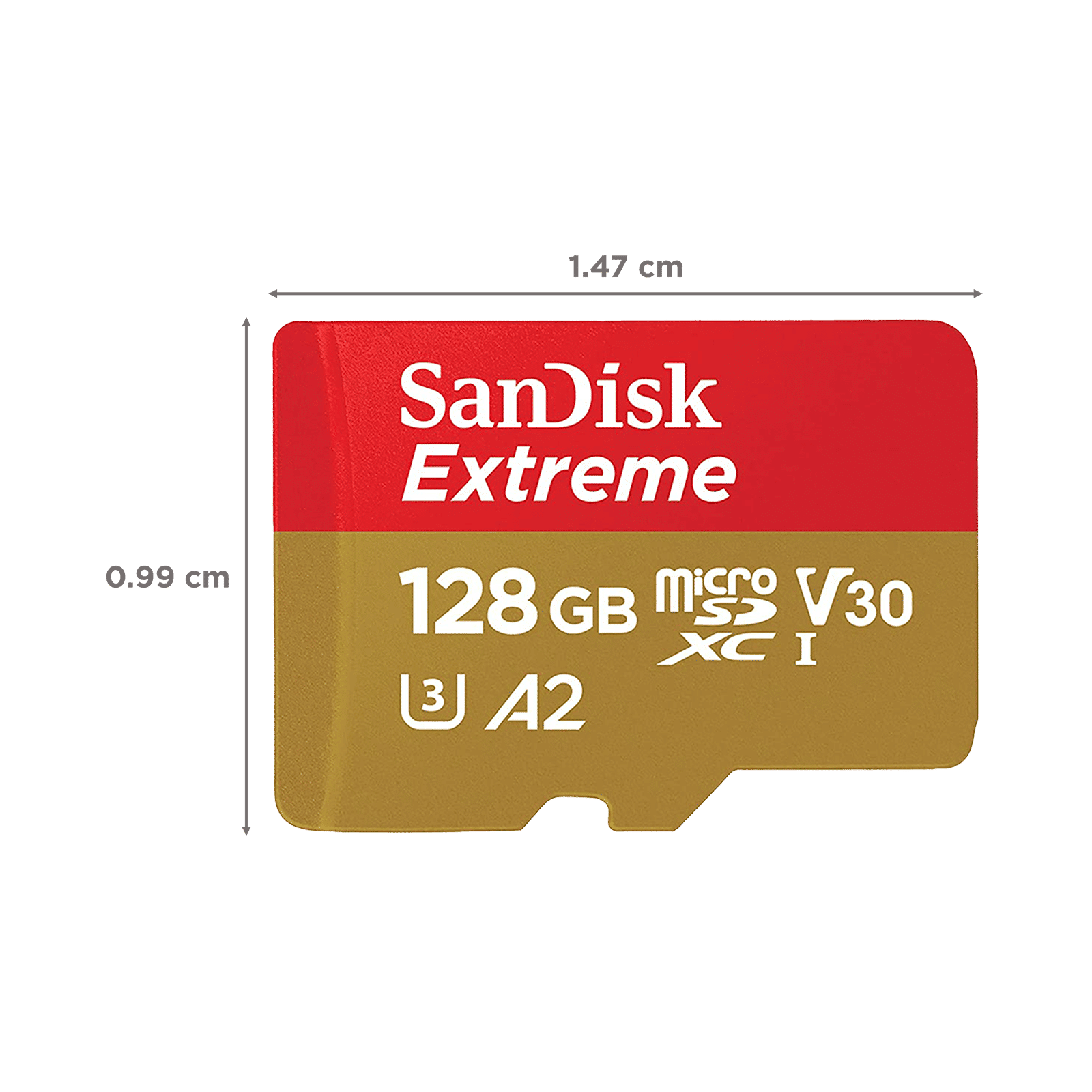 SanDisk Extreme MicroSDXC 128GB Class 10, Class 30, Class 3 190MB/s Memory Card_2