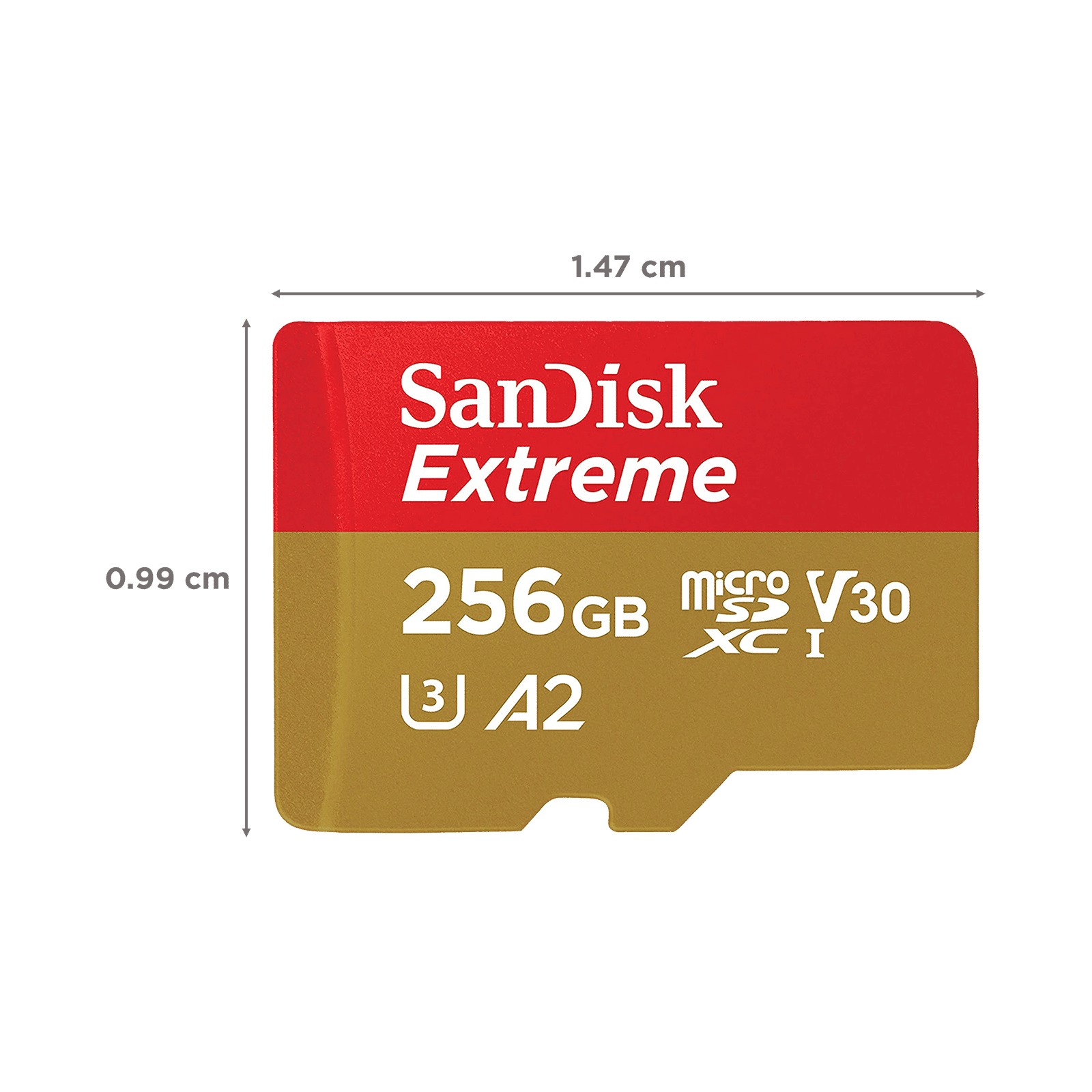 SanDisk Extreme MicroSDXC 256GB Class 10, Class 30, Class 3 190MB/s Memory Card_2