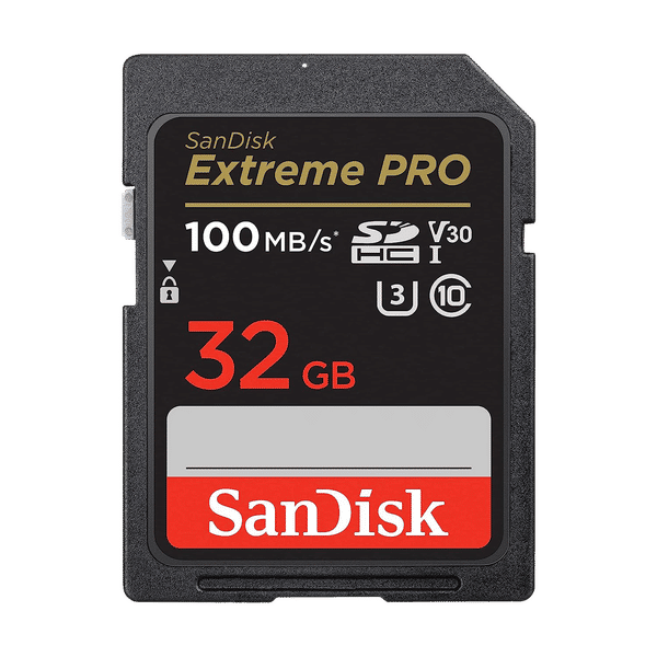Buy SanDisk Extreme PRO SDHC 32GB Class 3, Class 30 100MB/s Memory Card ...
