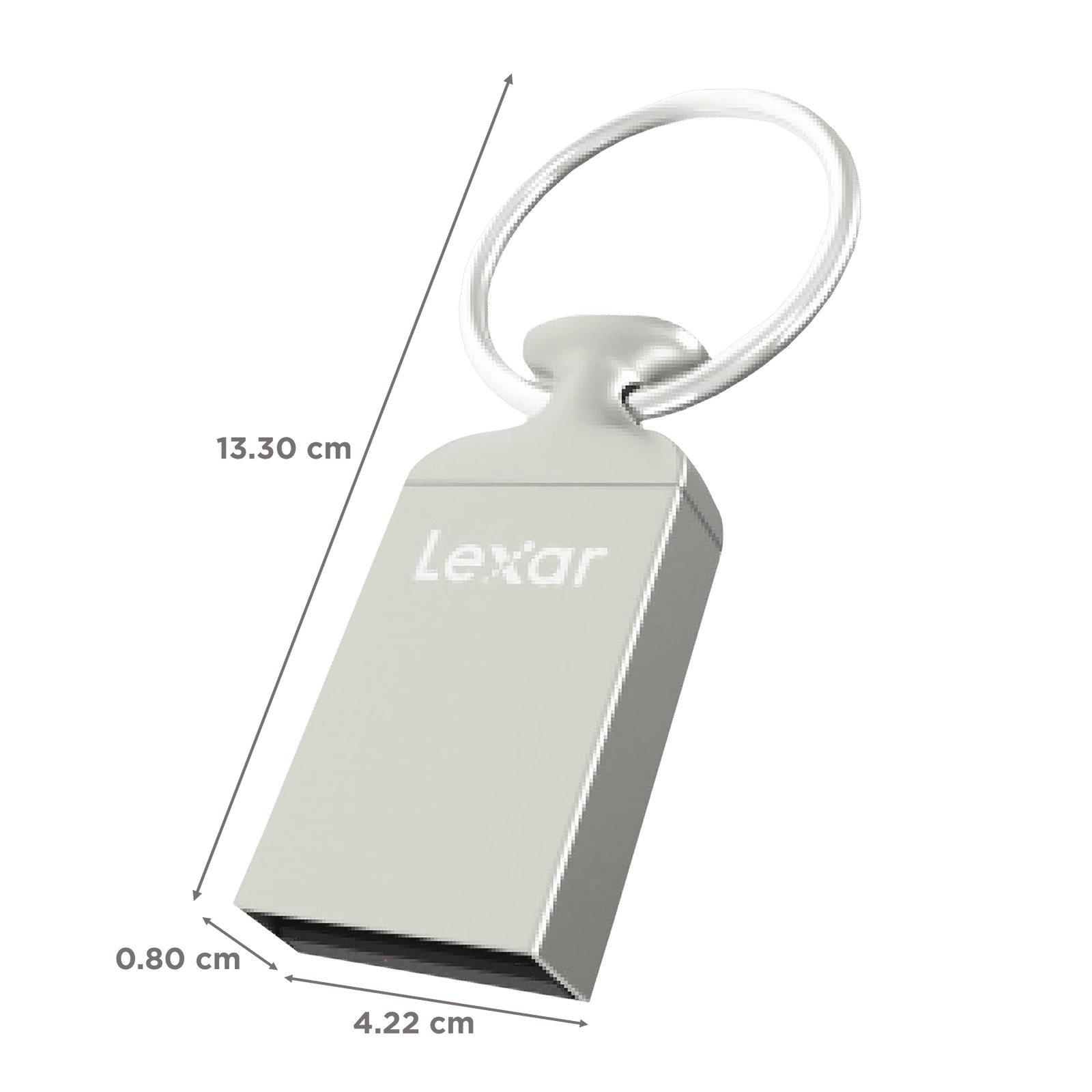 Lexar JumpDrive M22 32GB USB 2.0 Pen Drive (Plug and Play, LJDM022032G-BNJNG, Silver) Lexar JumpDrive M22 32GB USB 2.0 Pen Drive (Plug and Play, LJDM022032G-BNJNG, Silver)_2