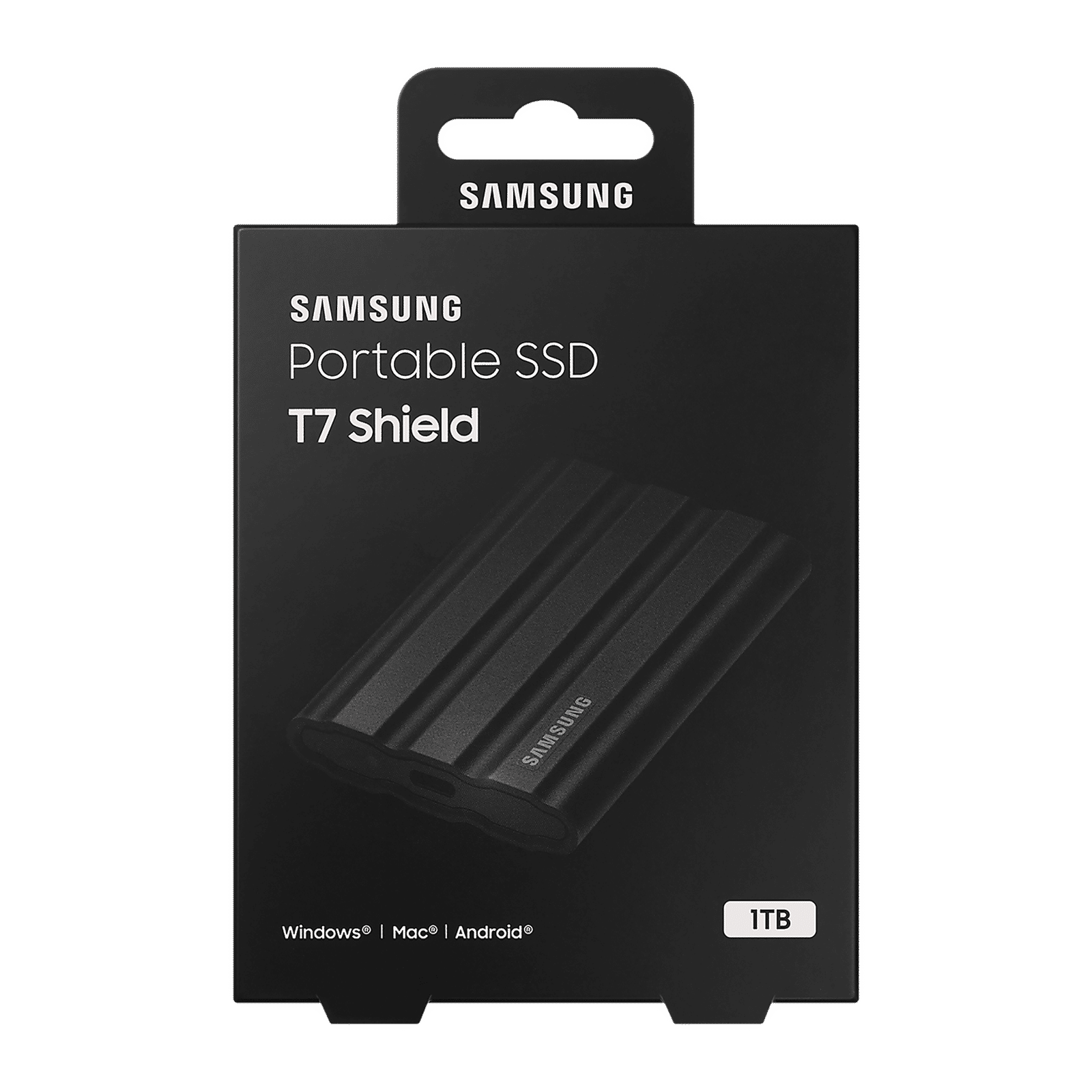 SAMSUNG T7 1TB USB Type-C (3.2) Portable Solid State Drive (IP65 Water and Dust Resistance, Black)_7