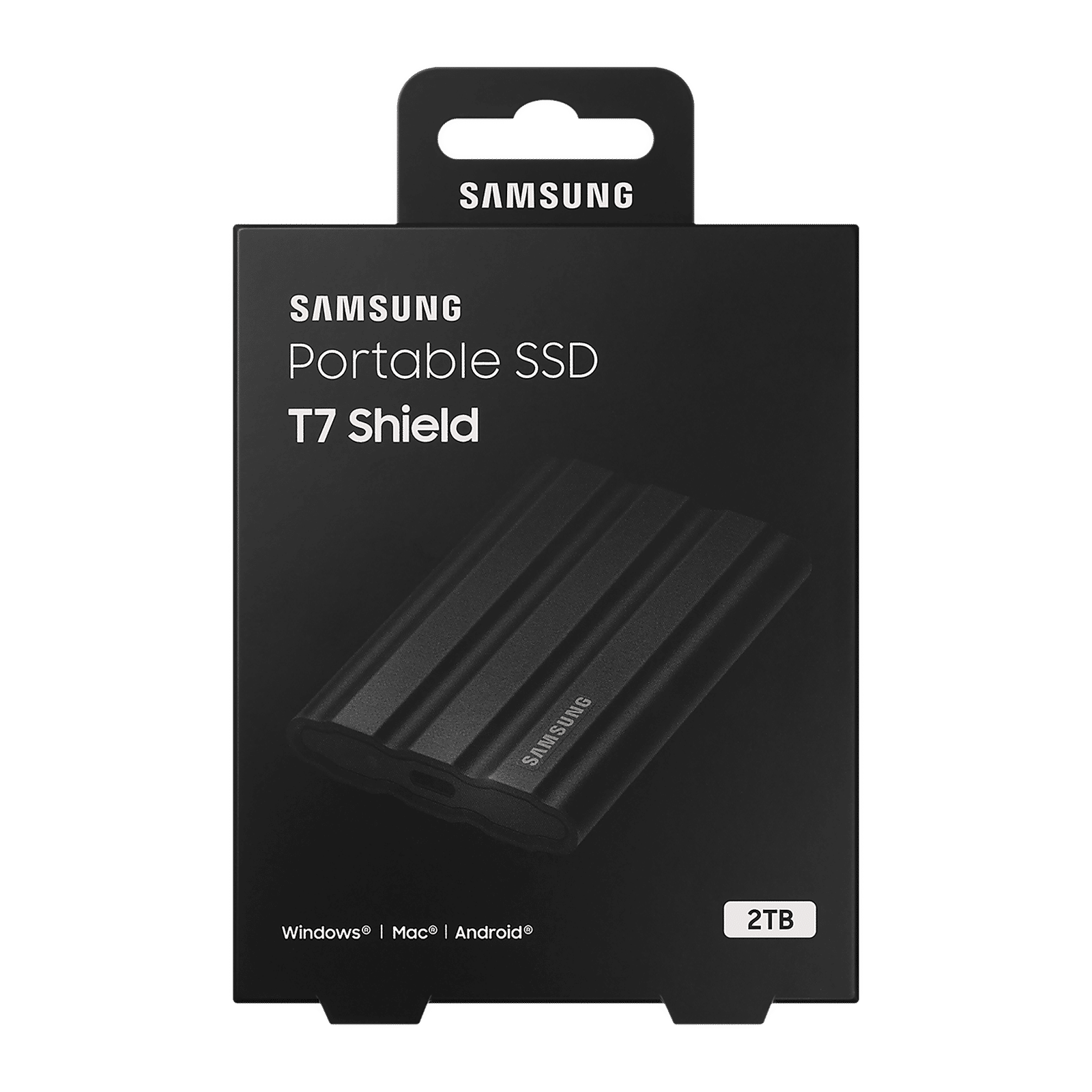 SAMSUNG T7 2TB USB Type-C (3.2) Portable Solid State Drive (IP65 Water and Dust Resistance, Black)_7