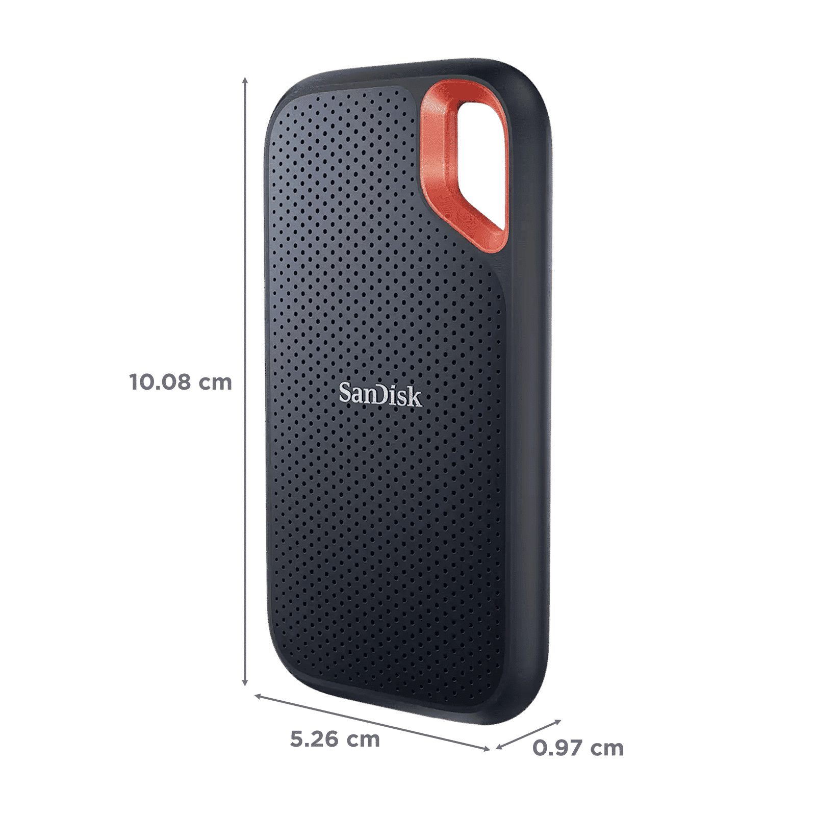 SanDisk Extreme 2TB USB Type-C (3.2) Portable Solid State Drive (IP65 Water and Dust Resistance, Black)_2