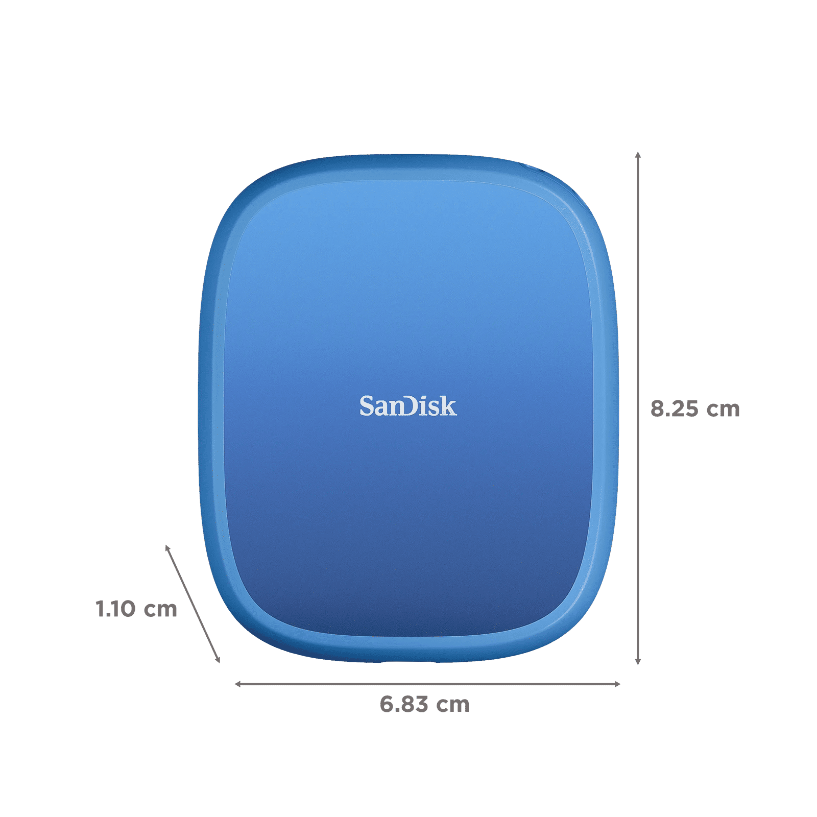 SanDisk E62 Creator 2TB USB Type-C (3.2) Portable Solid State Drive (MagSafe Compatible, Blue) SanDisk E62 Creator 2TB USB Type-C (3.2) Portable Solid State Drive (MagSafe Compatible, Blue) _2
