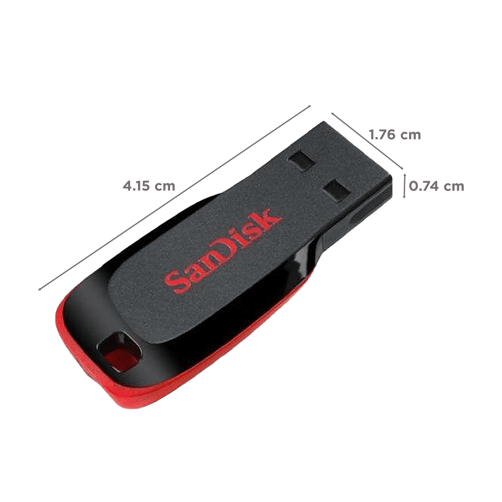 SanDisk Cruzer Blade 64GB USB (2.0) Pen Drive (High-Capacity Drive, Black) SanDisk Cruzer Blade 64GB USB (2.0) Pen Drive (High-Capacity Drive, Black)_2
