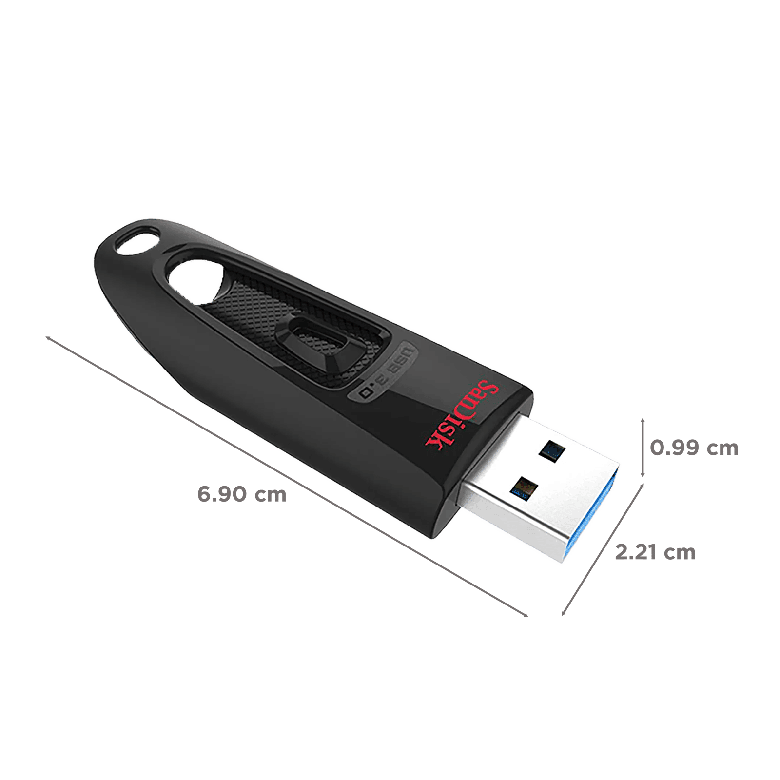 SanDisk Ultra 32GB USB (3.0) Pen Drive (Portable Design, Black) SanDisk Ultra 32GB USB (3.0) Pen Drive (Portable Design, Black)_2