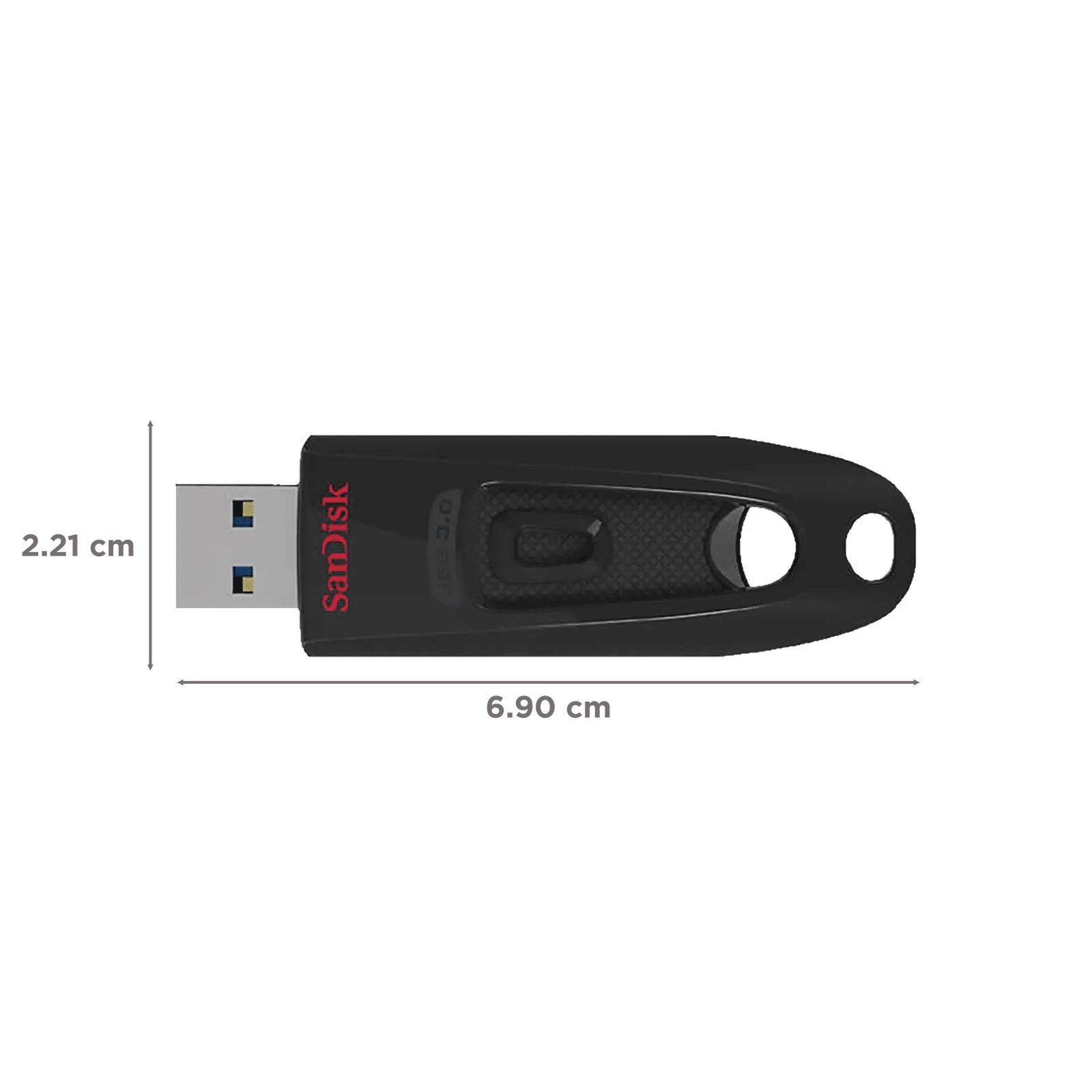 SanDisk Ultra 64GB USB (3.0) Pen Drive (Portable Design, Black)_2