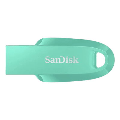 SanDisk Ultra Curve 64GB USB (3.2) Pen Drive (Affordable and Convenient, Green)