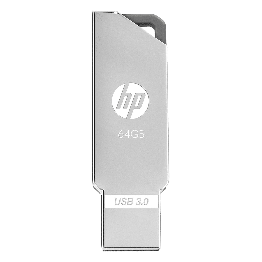 HP 64GB Flash Drive (x740w, Silver) HP 64GB Flash Drive (x740w, Silver)_1