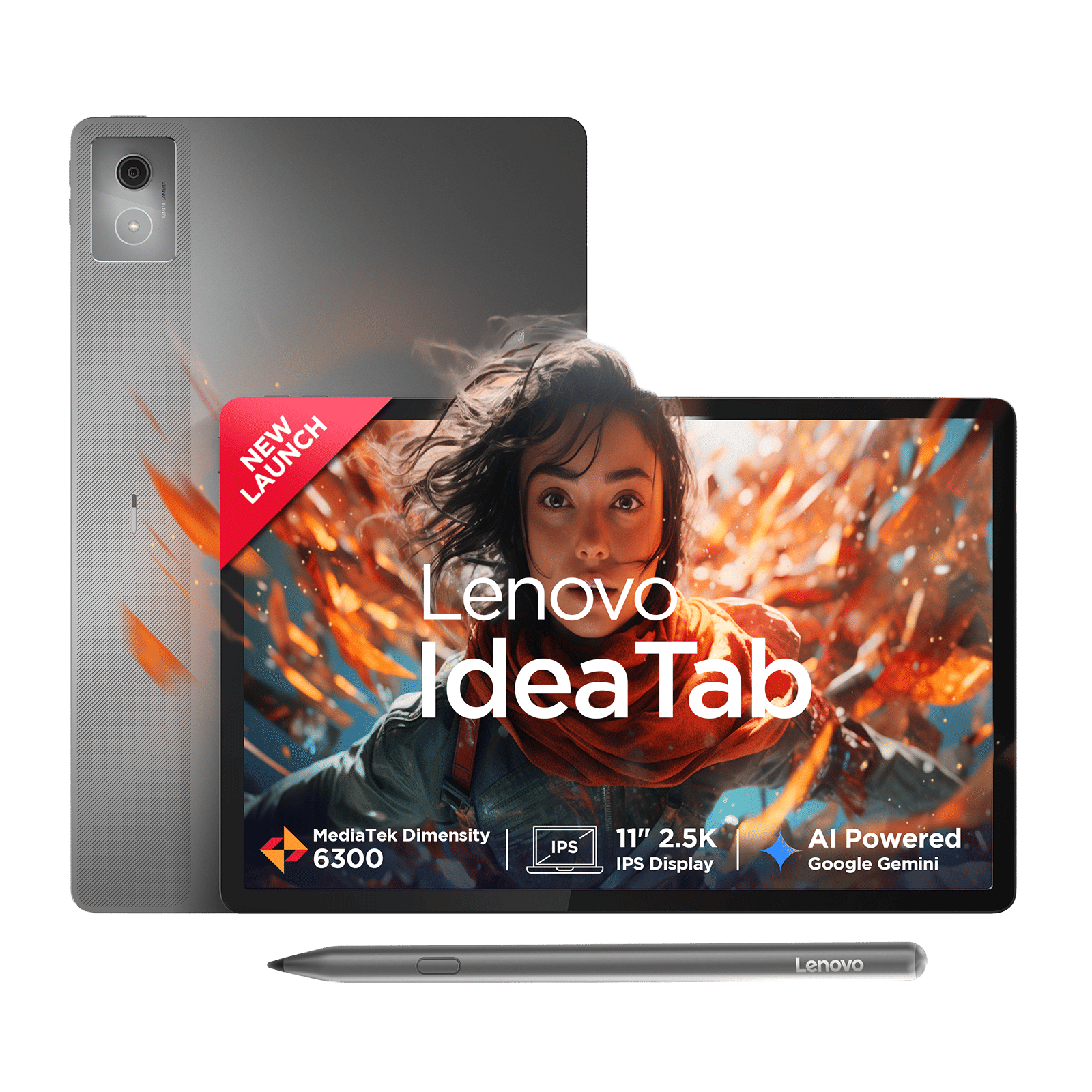Lenovo Idea Tab Wi-Fi Android Tablet with Lenovo Tab Pen (11 Inch, 8GB RAM, 256GB ROM, Luna Grey) Lenovo Idea Tab Wi-Fi Android Tablet with Lenovo Tab Pen (11 Inch, 8GB RAM, 256GB ROM, Luna Grey)_1