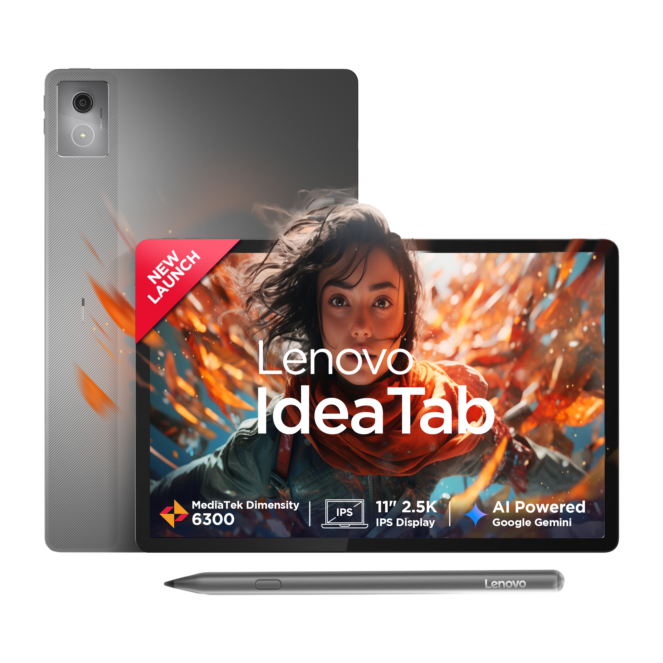 Lenovo Idea Tab Wi-Fi+5G Android Tablet with Lenovo Tab Pen (11 Inch, 8GB RAM, 256GB ROM, Luna Grey) Lenovo Idea Tab Wi-Fi+5G Android Tablet with Lenovo Tab Pen (11 Inch, 8GB RAM, 256GB ROM, Luna Grey)_1