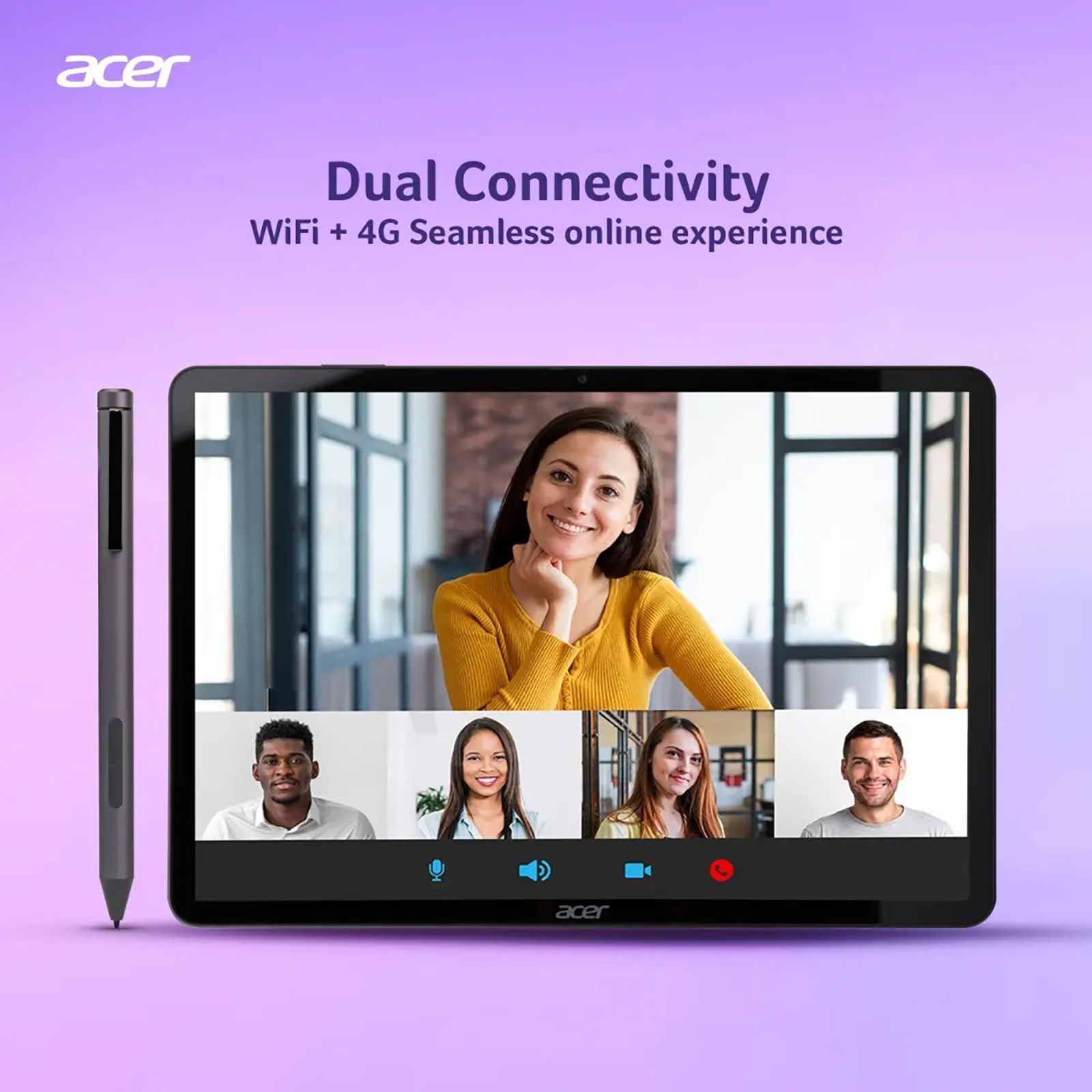 acer Iconia Wi-Fi+4G Android Tablet with Stylus (11.45 Inch, 8GB RAM, 256GB ROM, Blue) acer Iconia Wi-Fi+4G Android Tablet with Stylus (11.45 Inch, 8GB RAM, 256GB ROM, Blue)_7