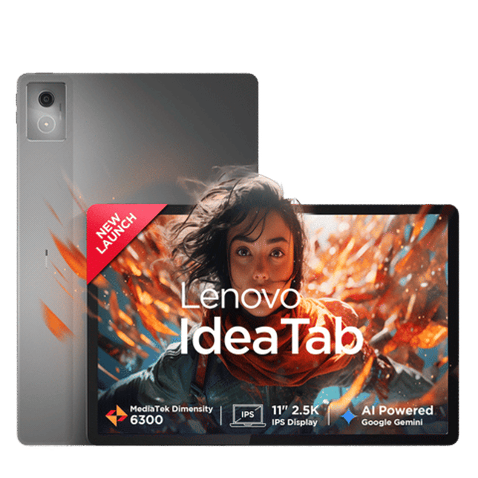 Lenovo Idea Tab Wi-Fi+5G Android Tablet (11 Inch, 8GB RAM, 256GB ROM, Luna Grey)_1