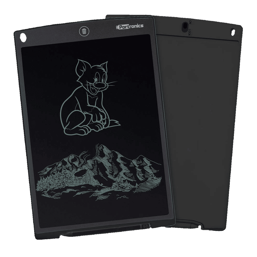 PORTRONICS 12D Ruffpad eWriter Tablet (12 Inch, Black) PORTRONICS 12D Ruffpad eWriter Tablet (12 Inch, Black)_8