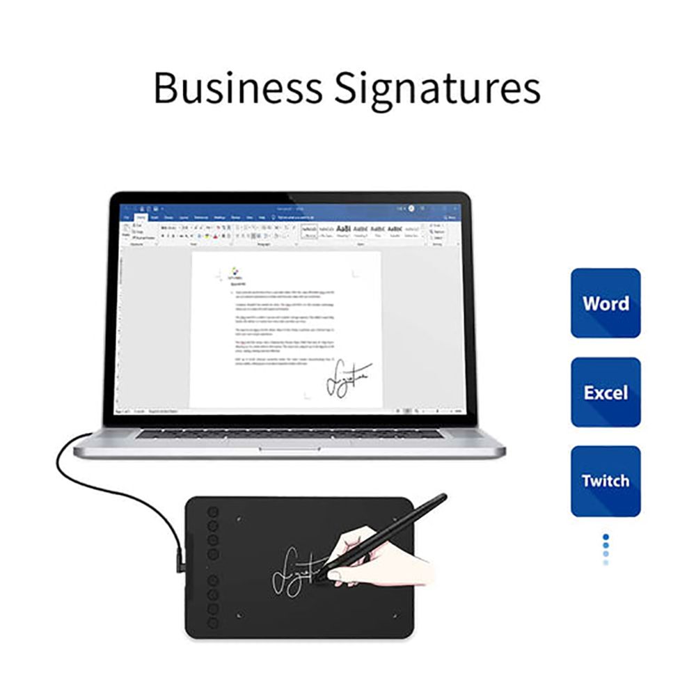 XP pen Deco Mini 7 20.95cm (8.25 Inches) e-Writer Digital Pad (Battery-Free, Black) XP pen Deco Mini 7 20.95cm (8.25 Inches) e-Writer Digital Pad (Battery-Free, Black)_8
