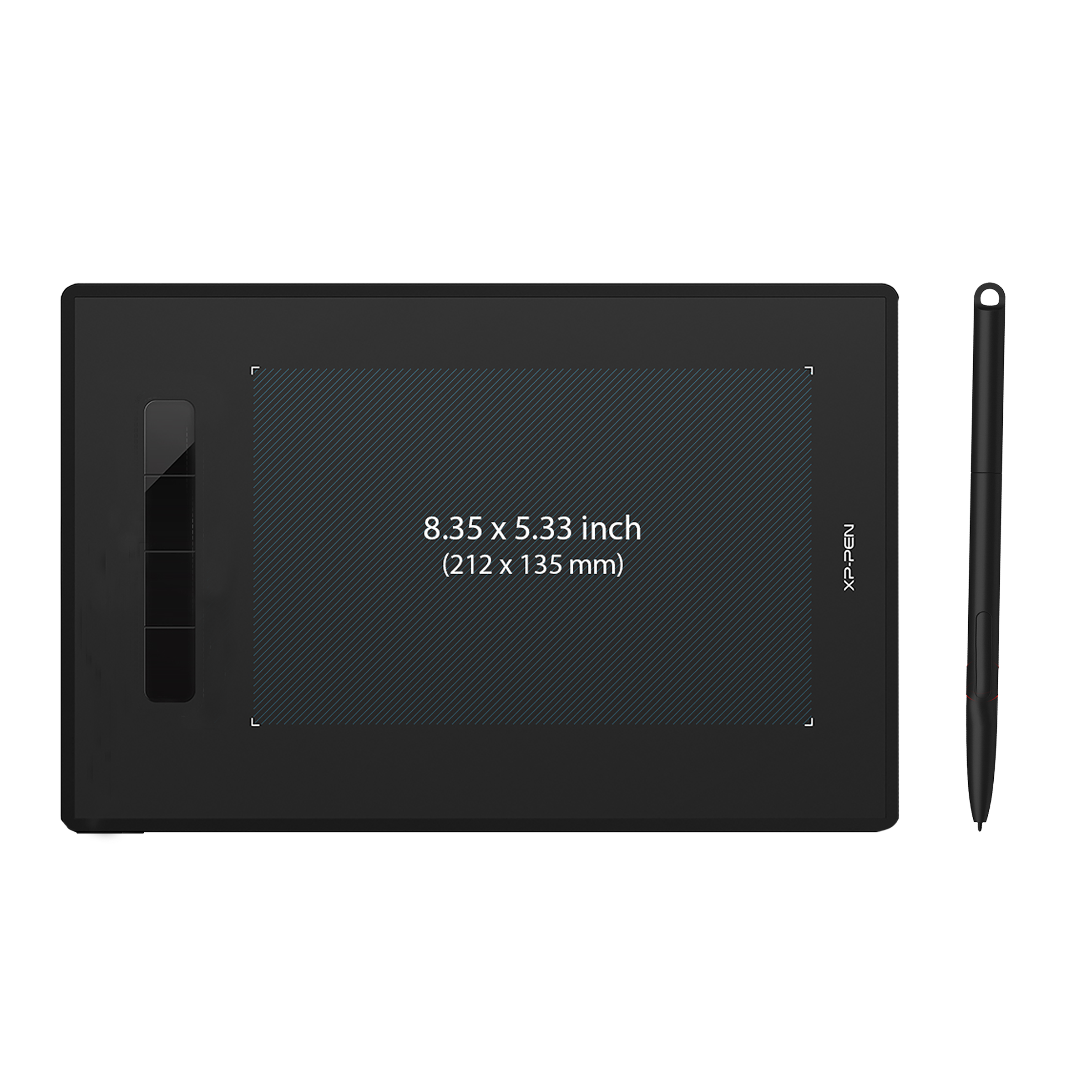 XP pen Star G960 25.17cm (9.91 Inches) e-Writer Digital Pad (8192 Levels Pressure Sensitivity, Black)_1