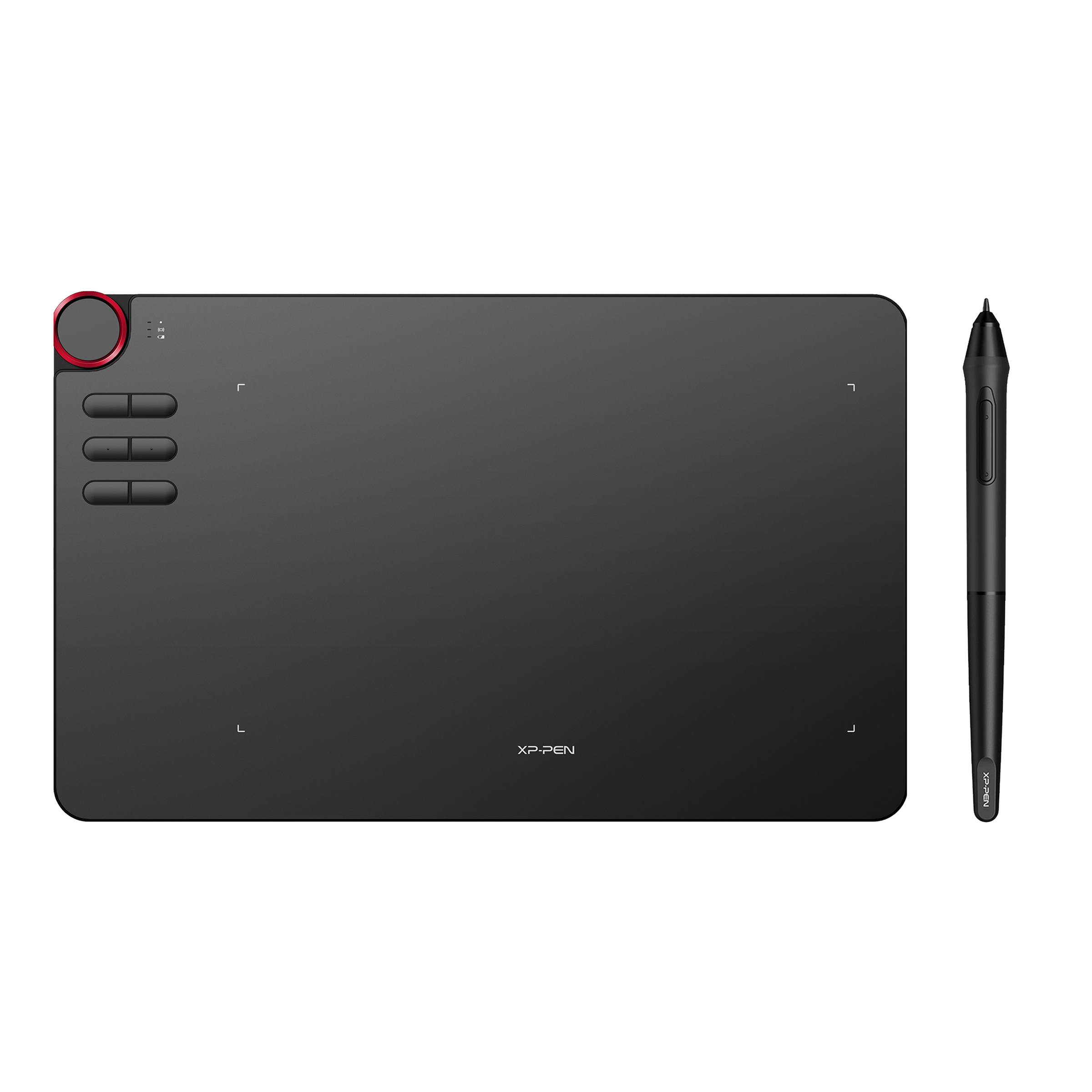 XP pen Deco 03 25.4cm (10 Inches) e-Writer Digital Pad (Battery-Free Stylus, Black)_1
