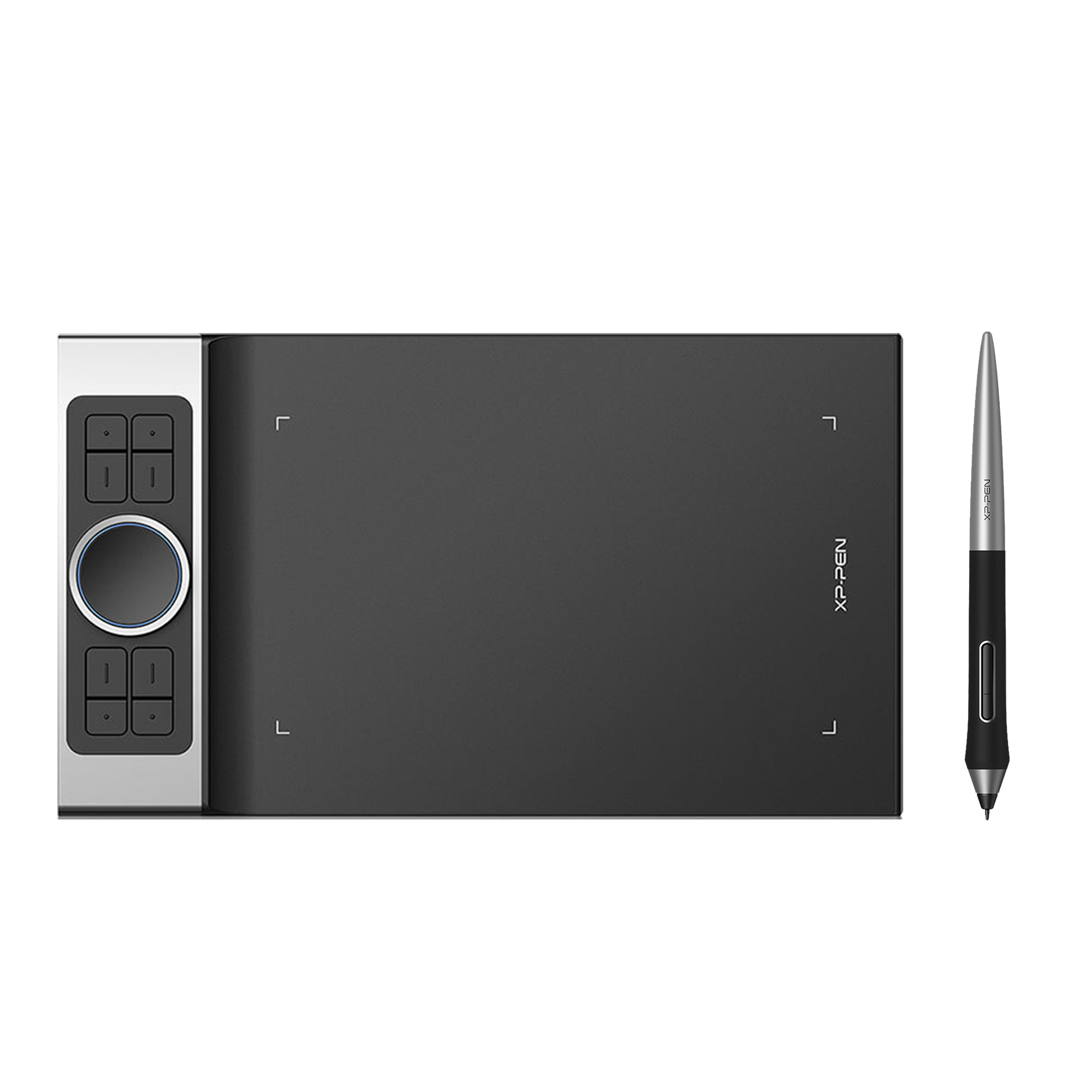 XP pen Deco Pro M 31.82cm (12.53. Inches) e-Writer Digital Pad (60 Degree Tilt Function, Black) XP pen Deco Pro M 31.82cm (12.53. Inches) e-Writer Digital Pad (60 Degree Tilt Function, Black)_1