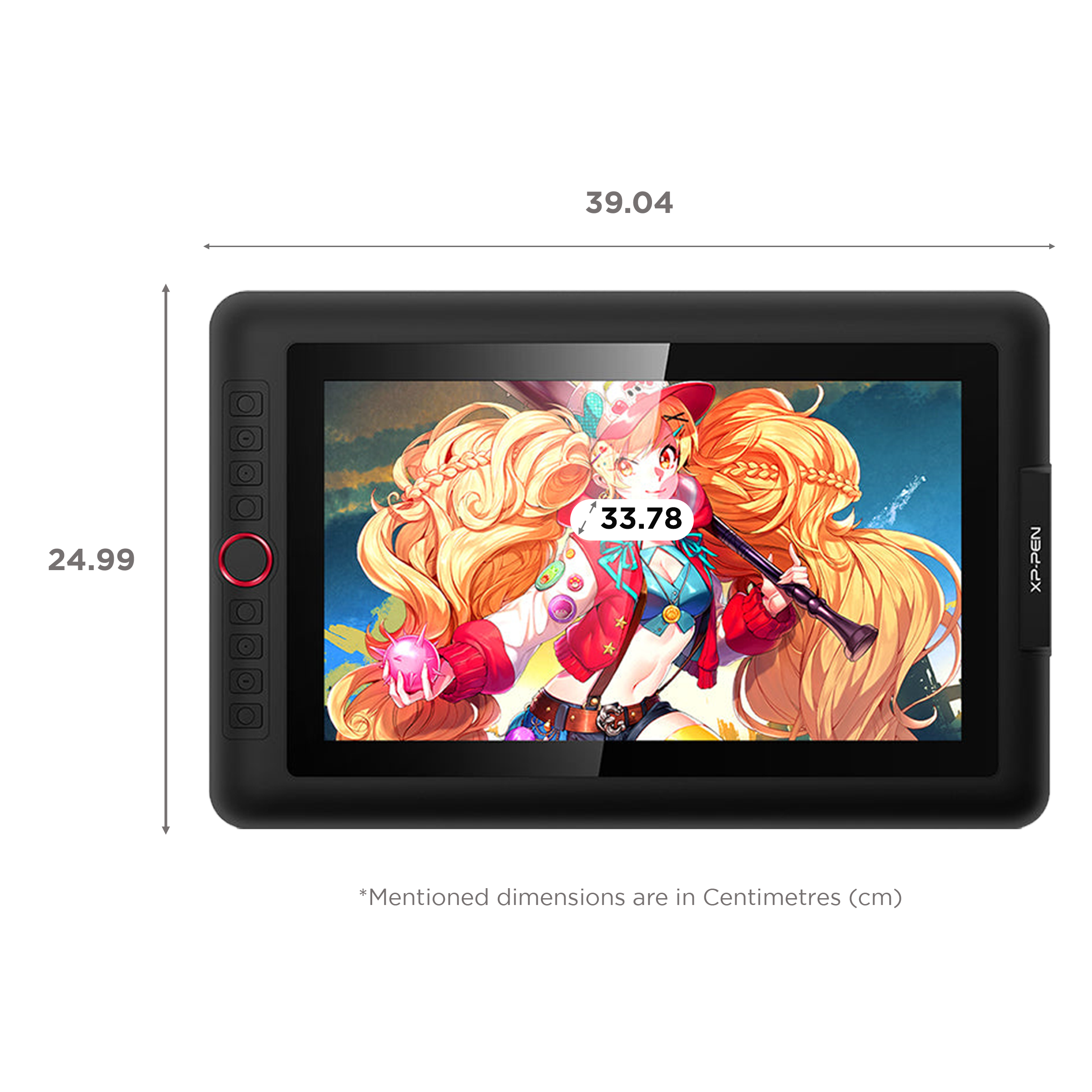XP pen Artist Graphics Tablet (13.3 Inch, Black)_2