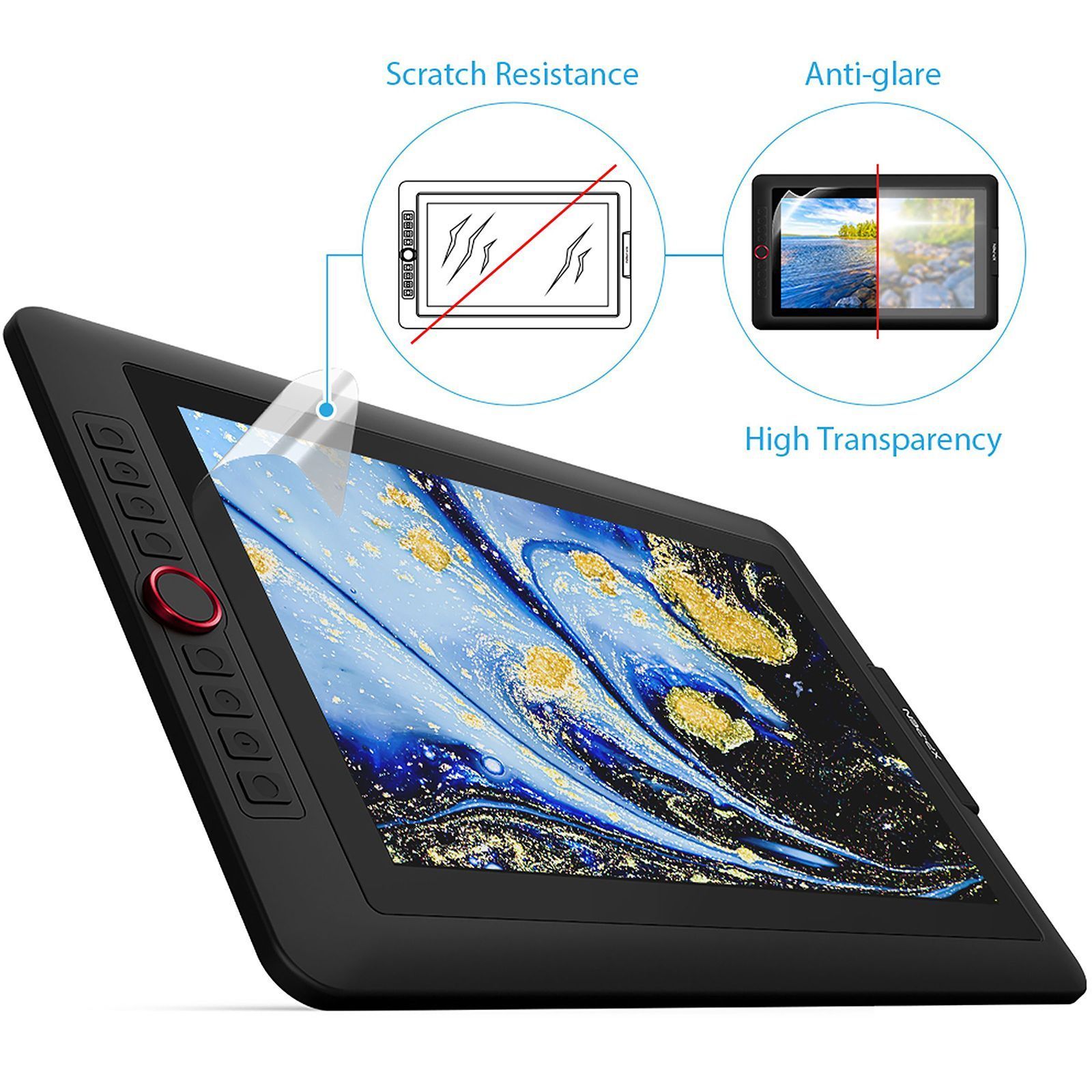 XP pen Artist Pro Graphics Tablet (15.6 Inch, Black) XP pen Artist Pro Graphics Tablet (15.6 Inch, Black)_10