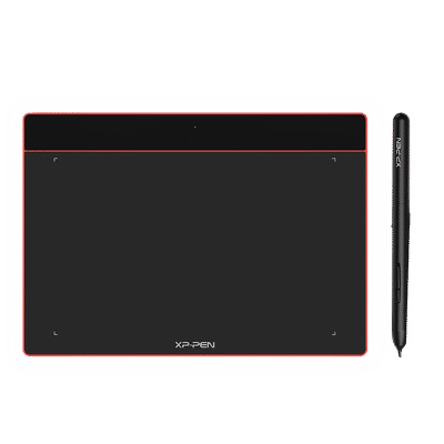 XP pen Deco Fun Large eWriter Tablet (11.8 Inch, Carmine Red)
